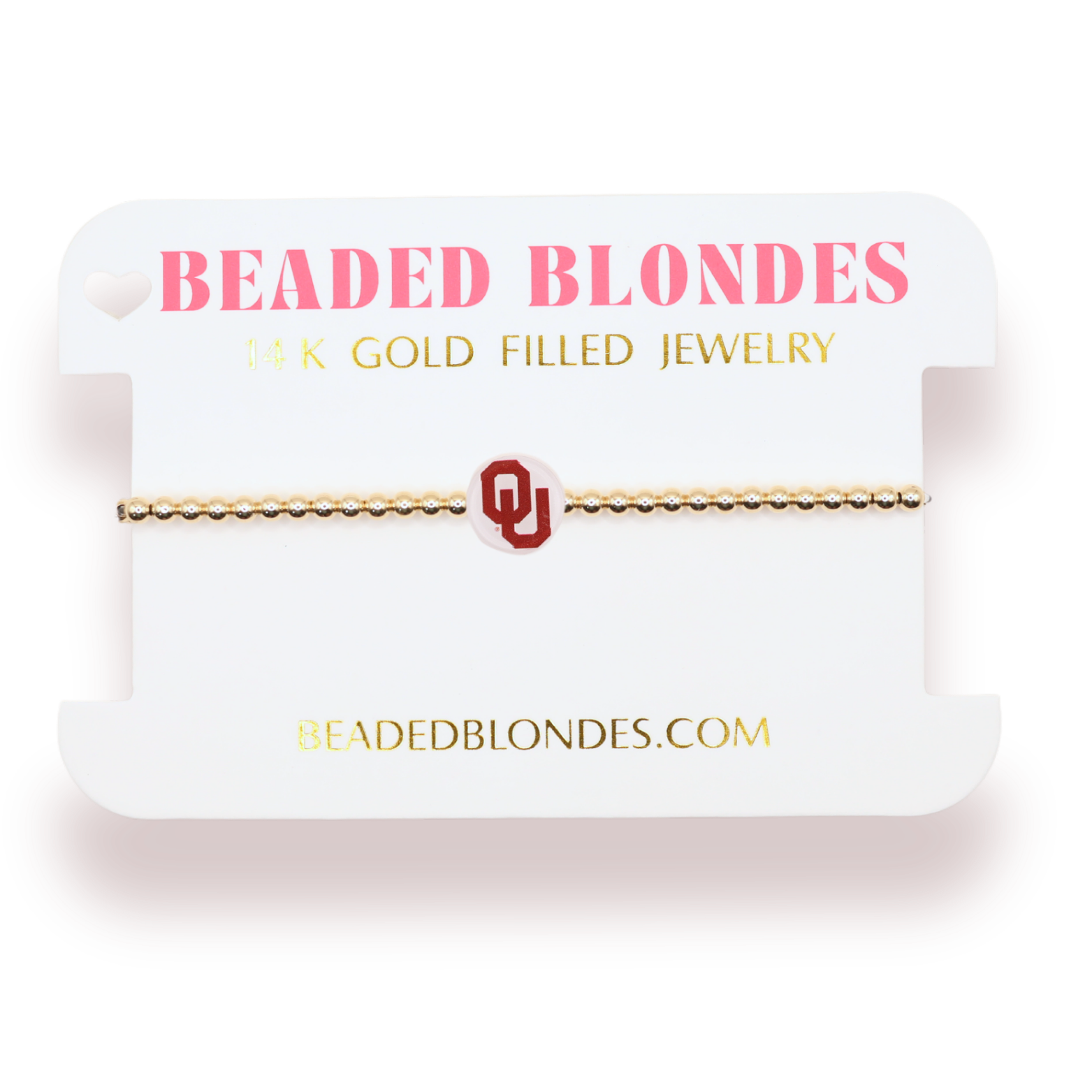 OU/ Sooners Logo Bracelet