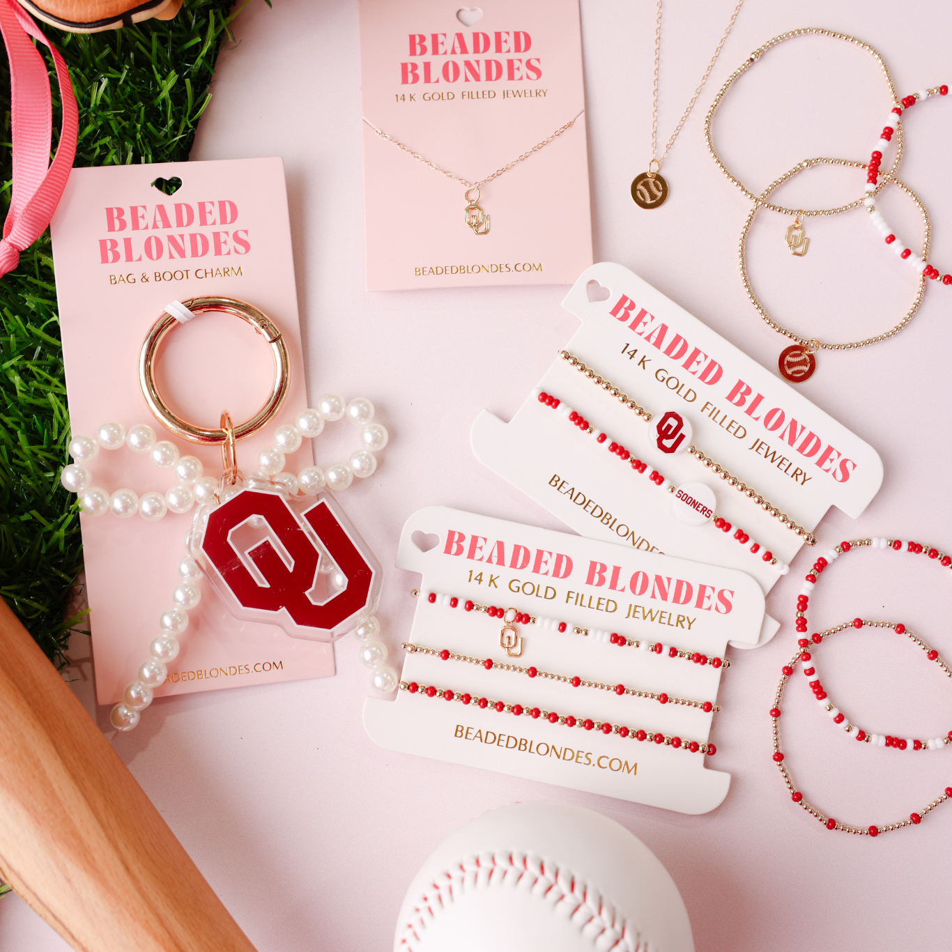 Oklahoma (OU) Bag & Boot Charm