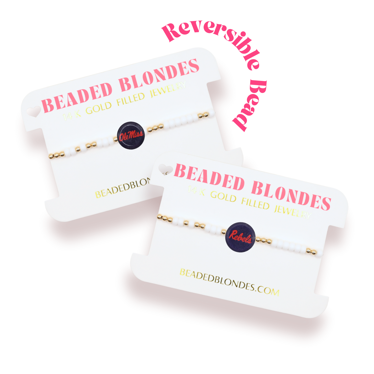 Ole Miss/ Rebels Logo Bracelet