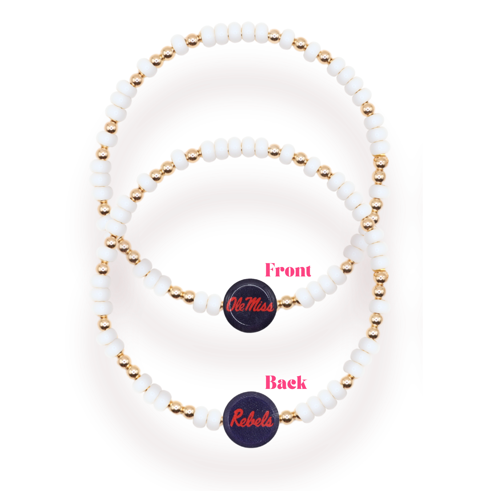 Ole Miss/ Rebels Logo Bracelet