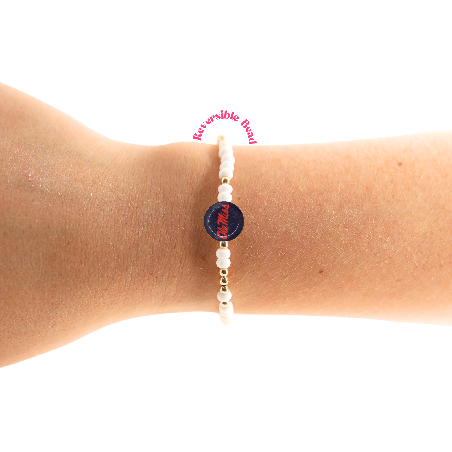 Ole Miss/ Rebels Logo Bracelet
