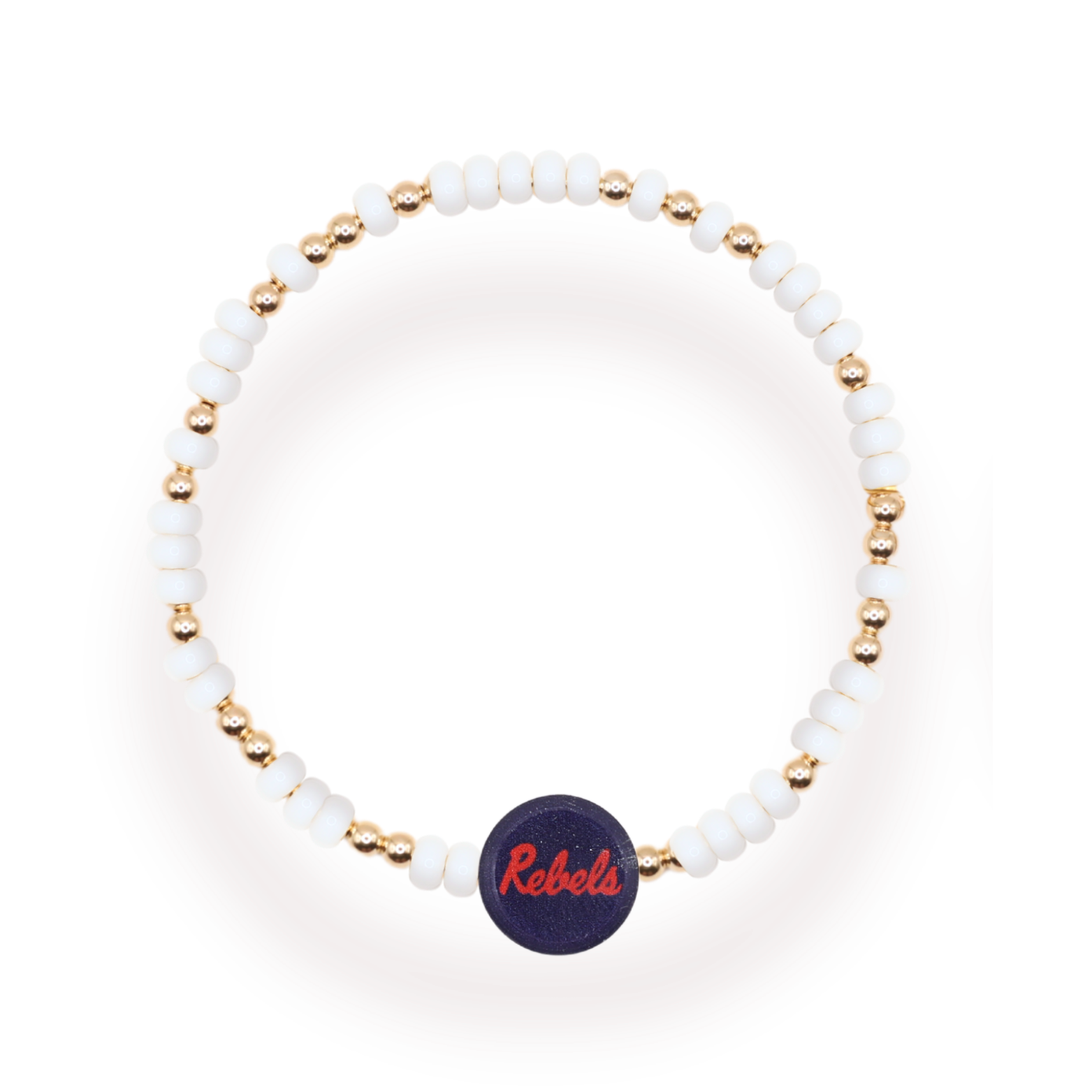 Ole Miss/ Rebels Logo Bracelet