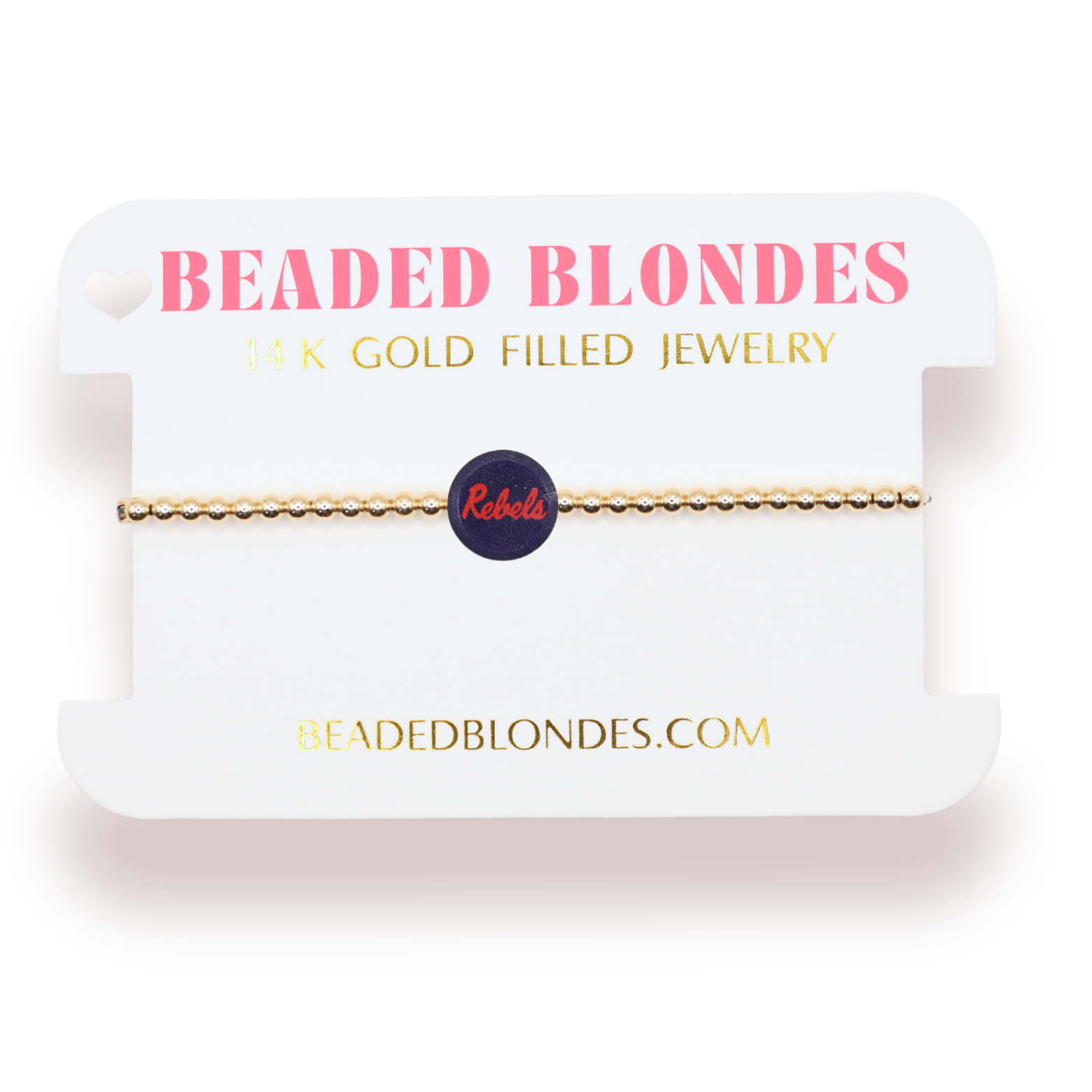 Ole Miss/ Rebels Logo Bracelet