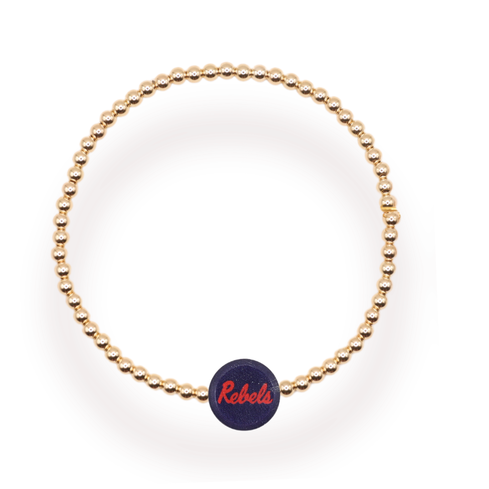 Ole Miss/ Rebels Logo Bracelet