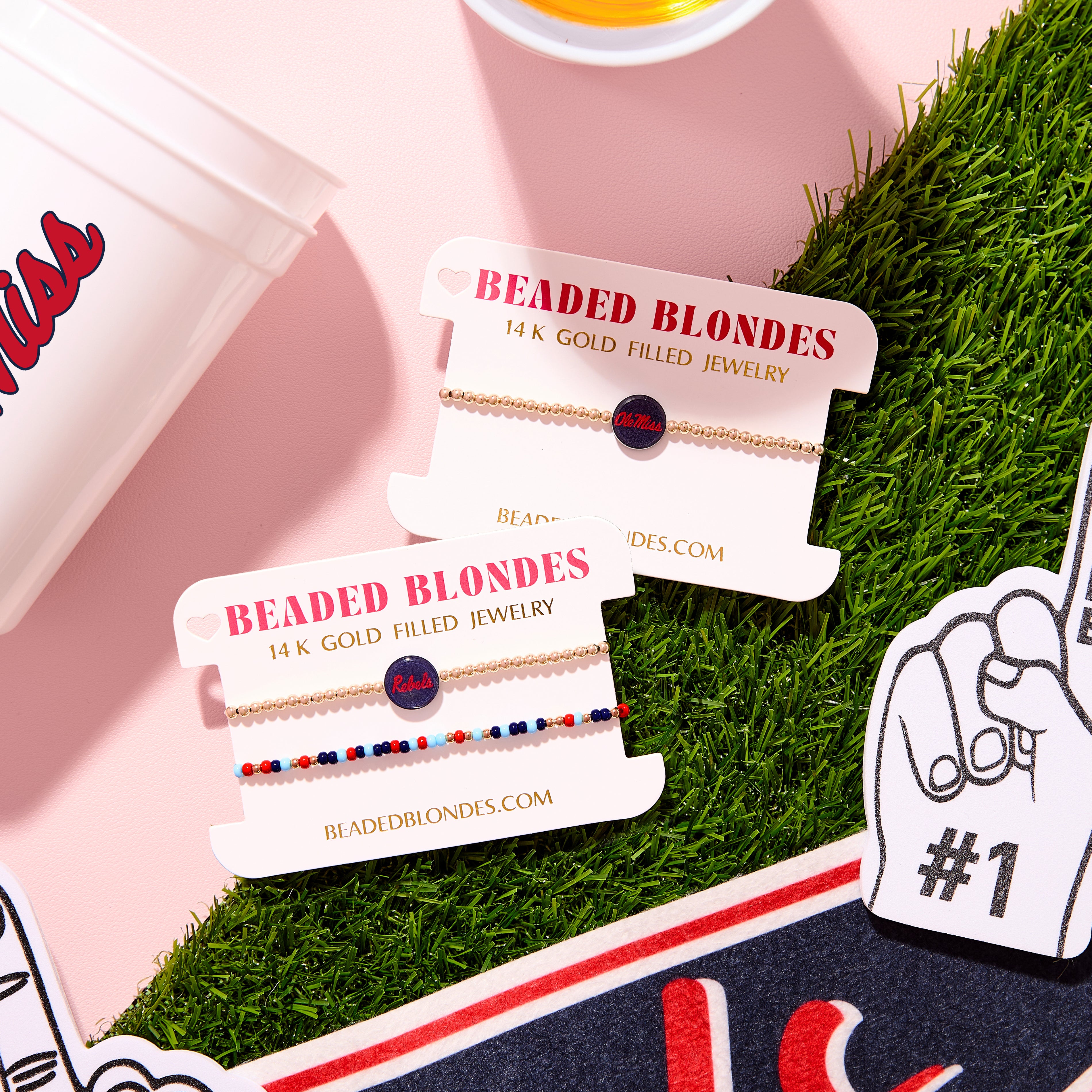 Ole Miss/ Rebels Logo Bracelet