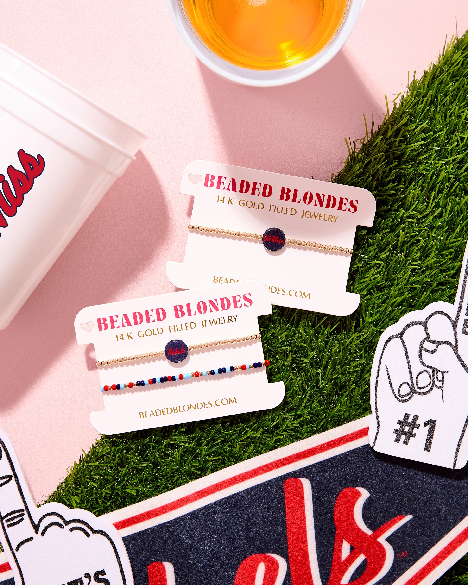 Ole Miss/ Rebels Logo Bracelet