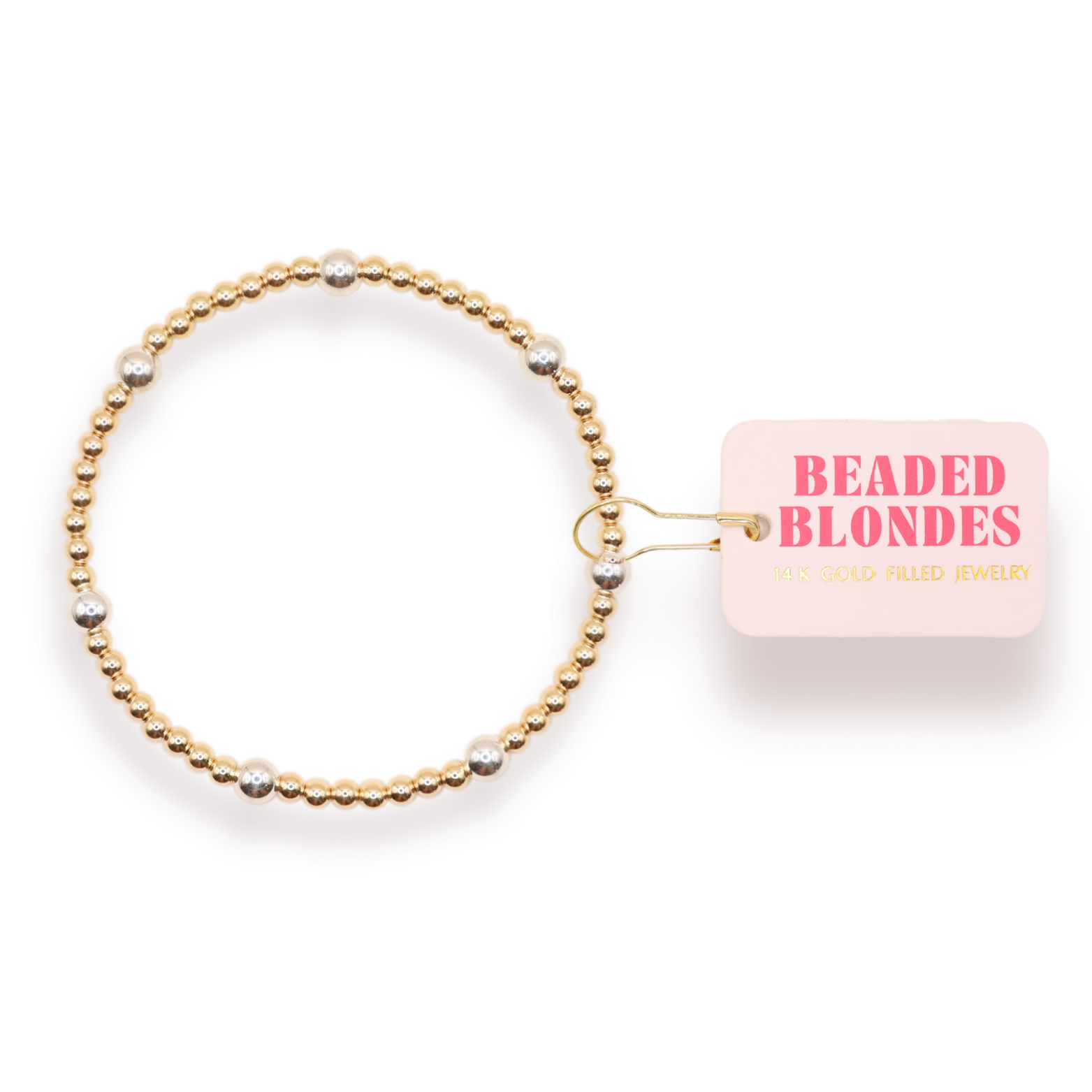 Olive Bracelet in Gold with Silver