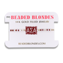 Alpha Sigma Alpha Block Bracelet on Color