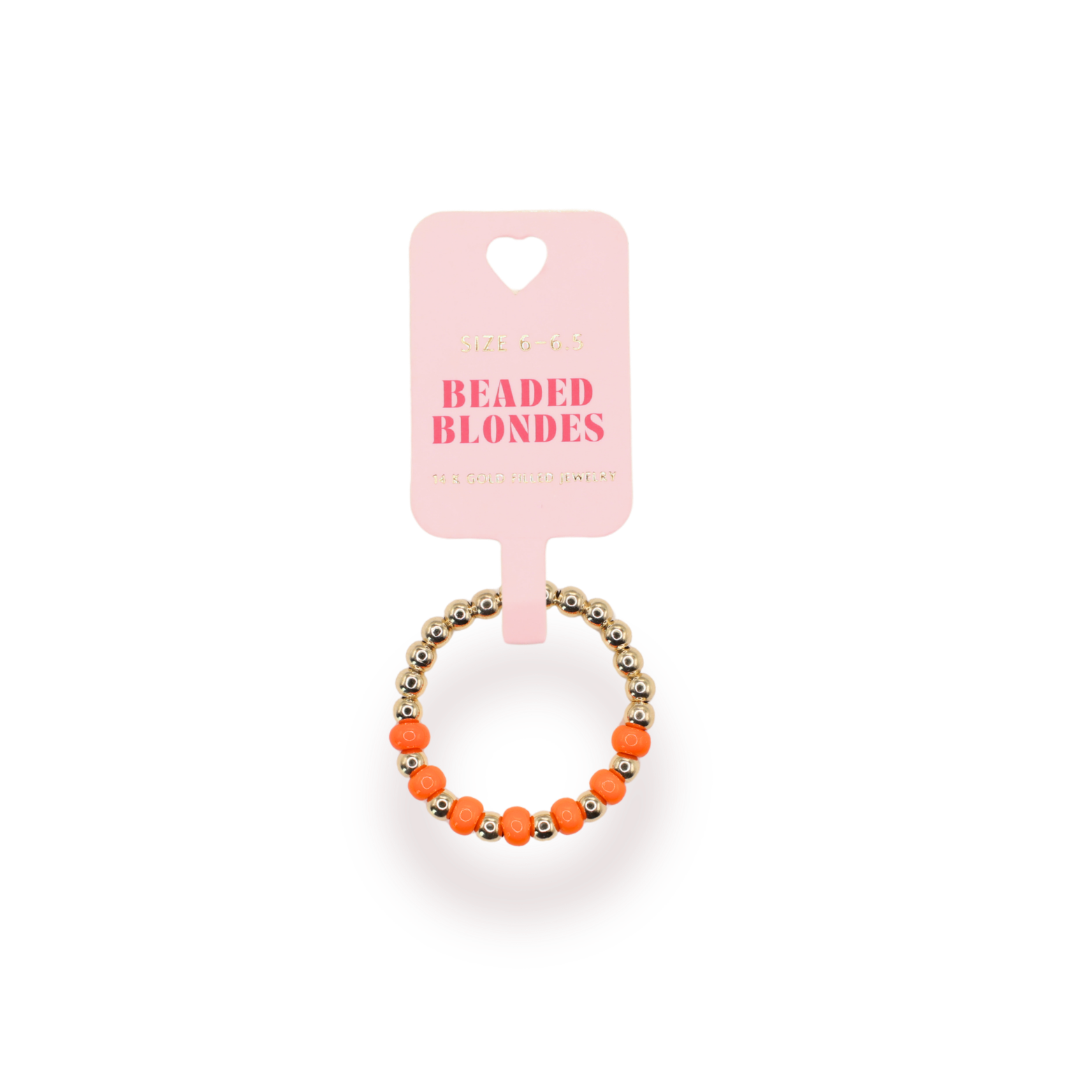 The Poppi Ring in Orange