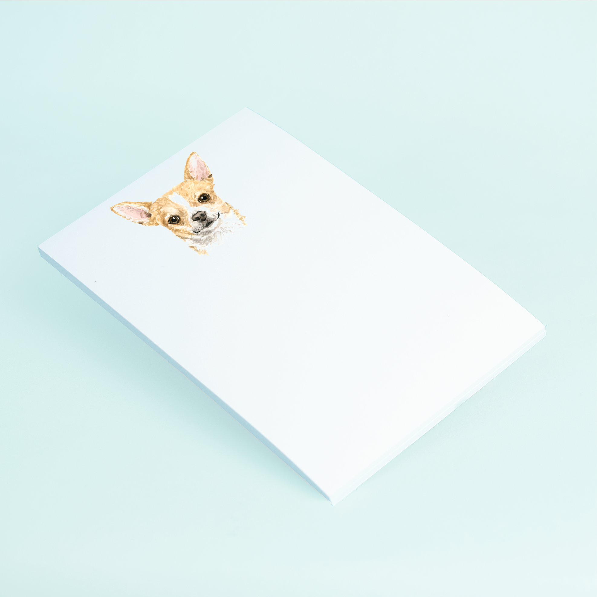 Chihuahua Portrait Notepad