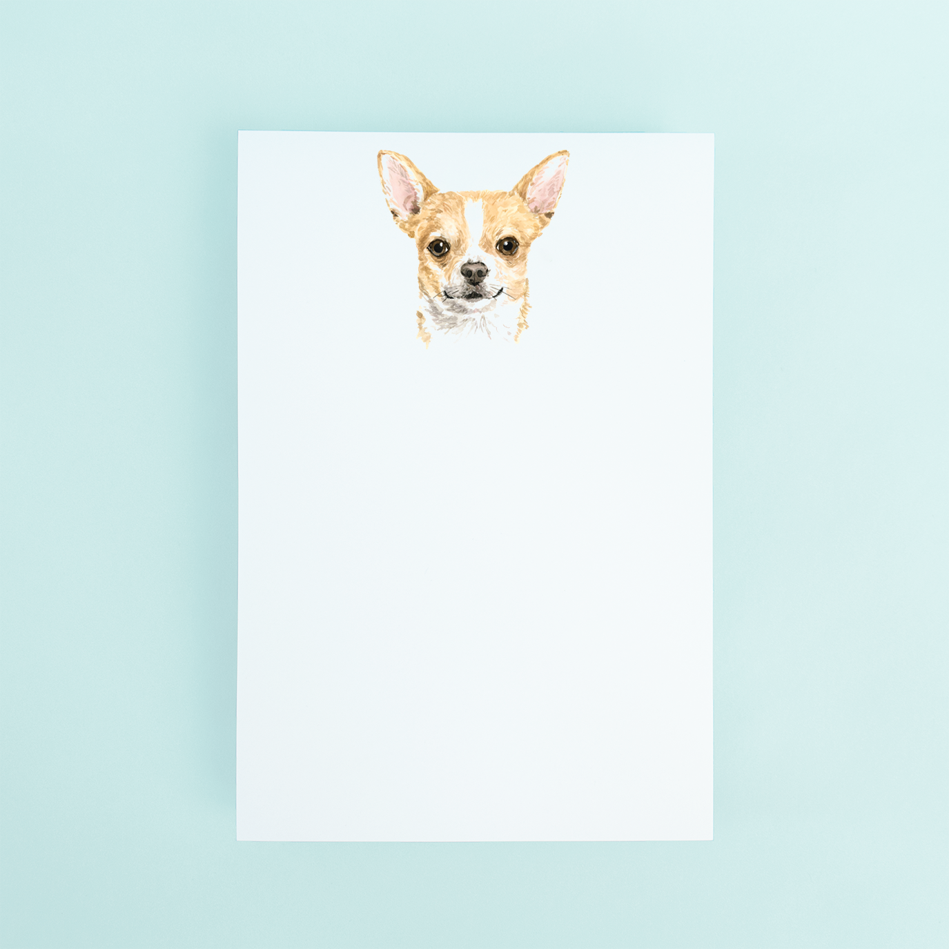 Chihuahua Portrait Notepad
