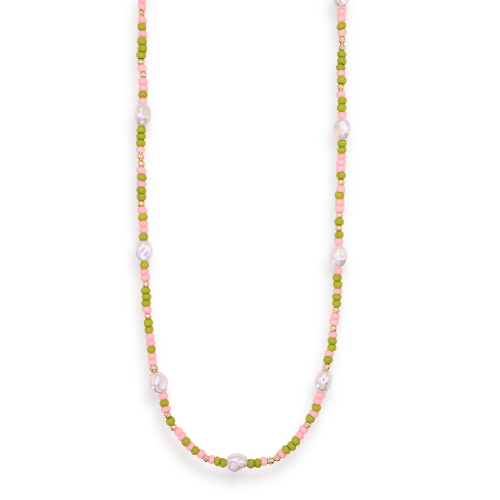 Palm Beach Sprinkle Pearl Necklace