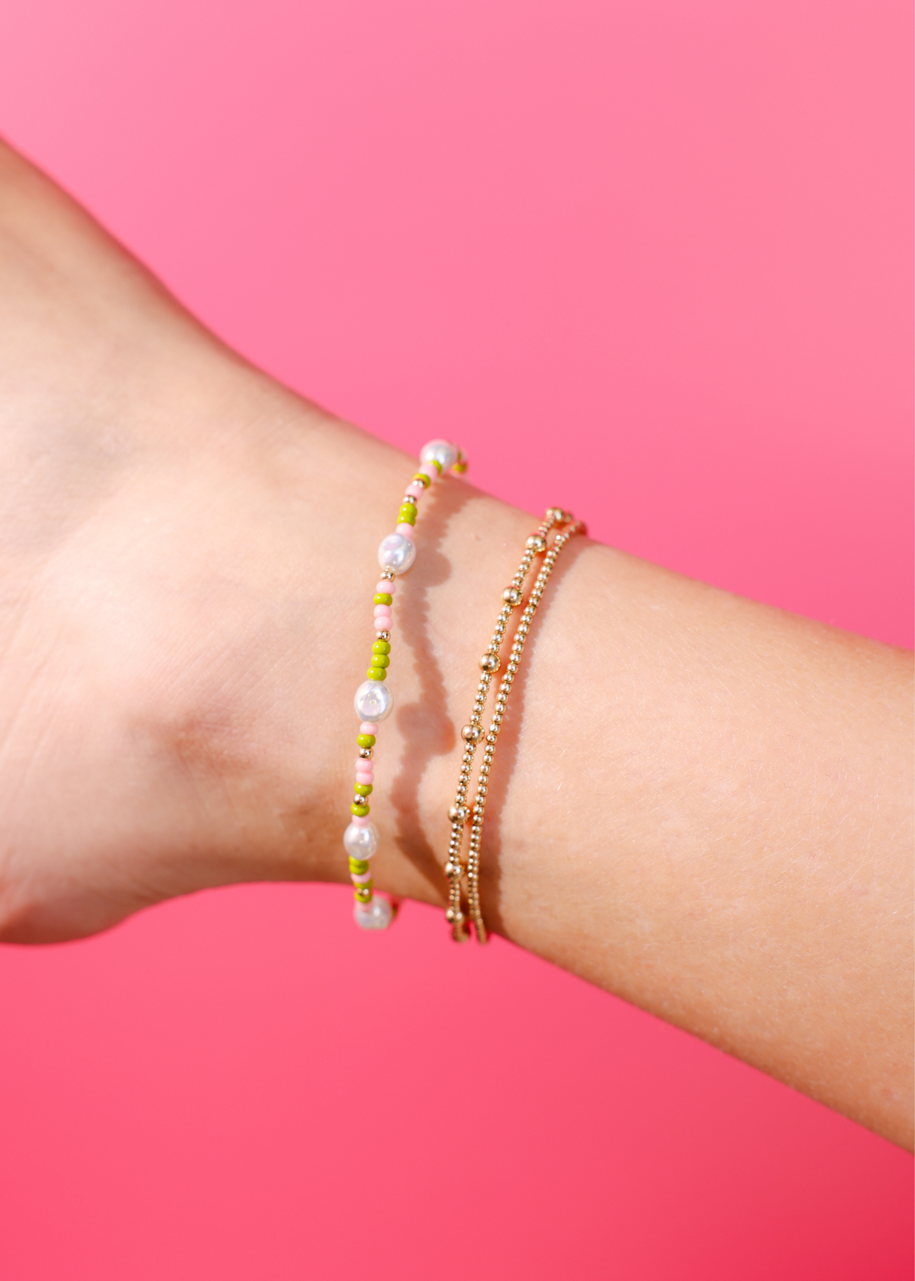 Palm Beach Sprinkle Pearl Anklet