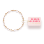 Palmer Fluted Bracelet in Pearl