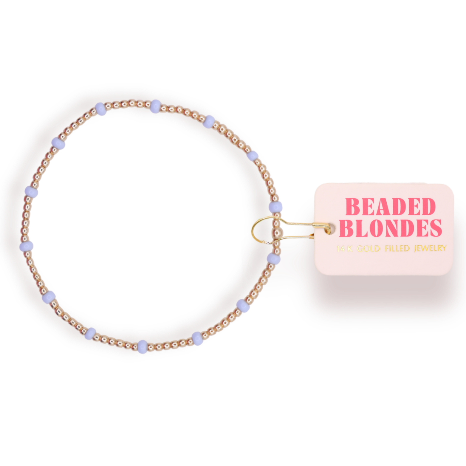 Pastel Periwinkle Dainty Poppi Bracelet (Sale)