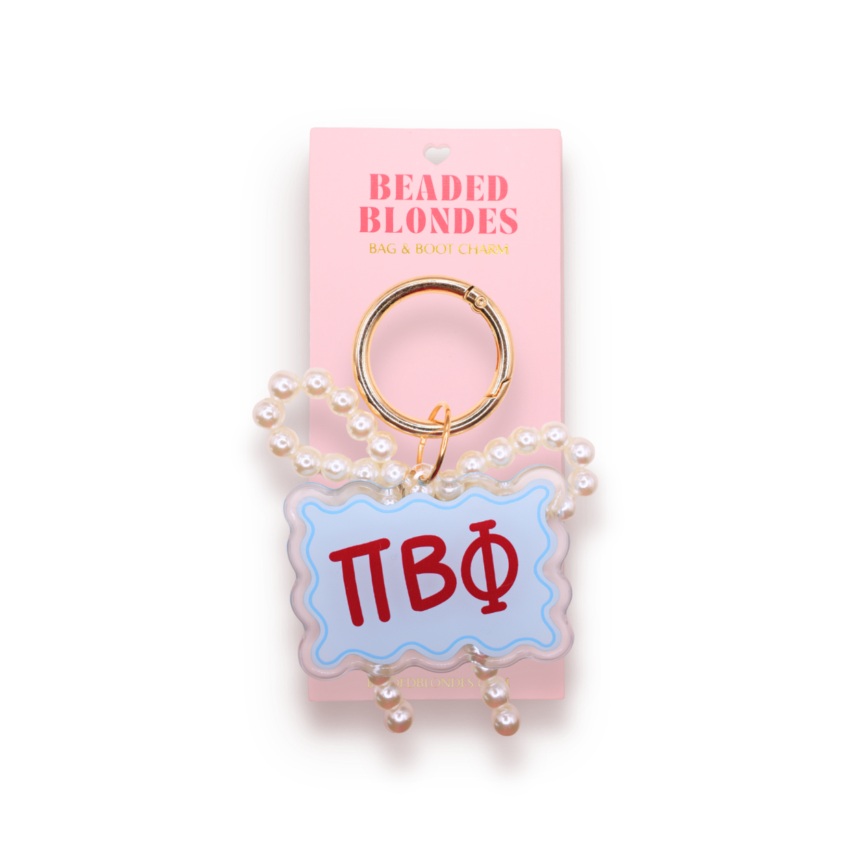 Pi Beta Phi Bag & Boot Charm