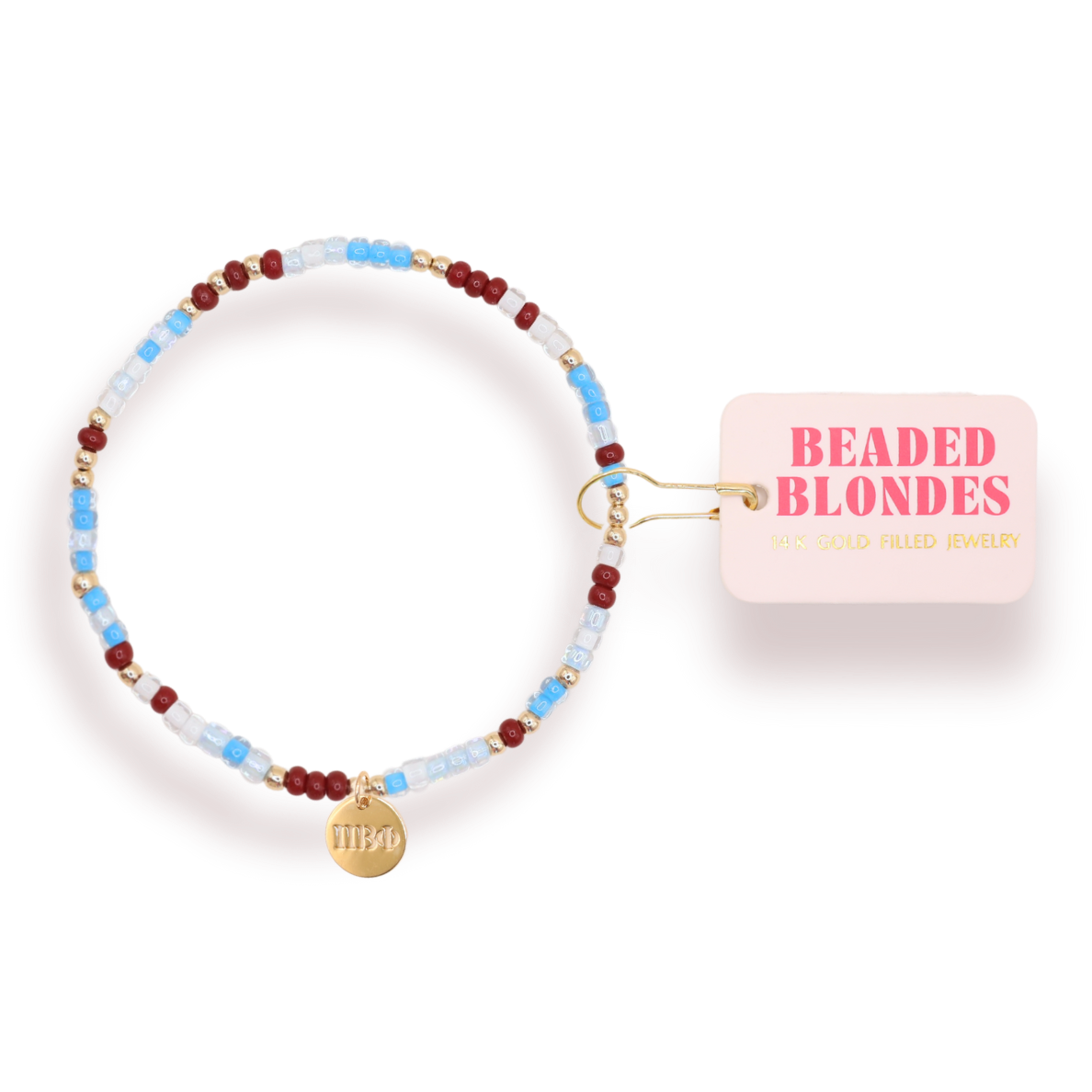 Pi Beta Phi Sprinkle Charm Bracelet