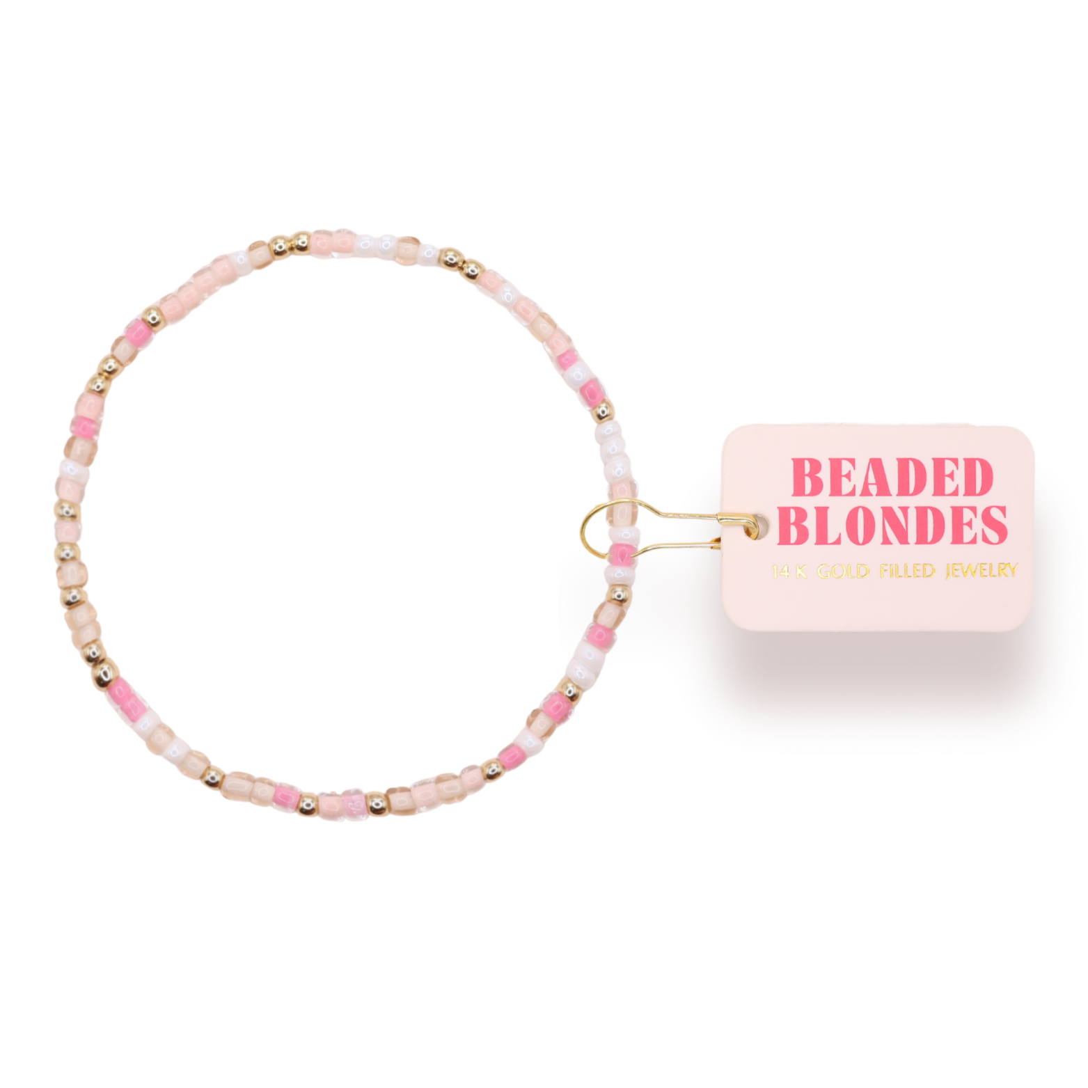 Pink Harvest Sprinkle Bracelet