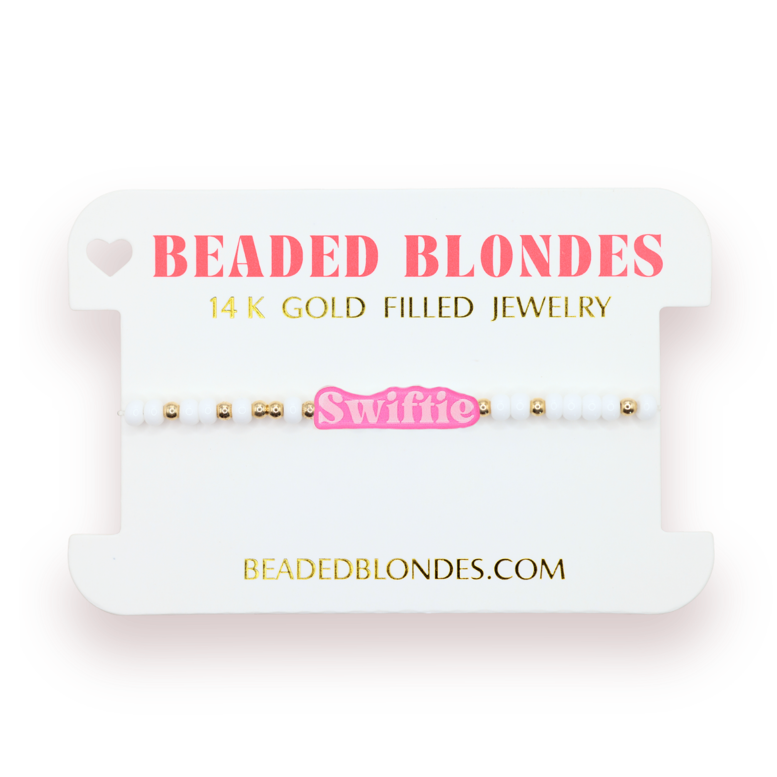 Pink Swiftie Sprinkle Bracelet (Sale)