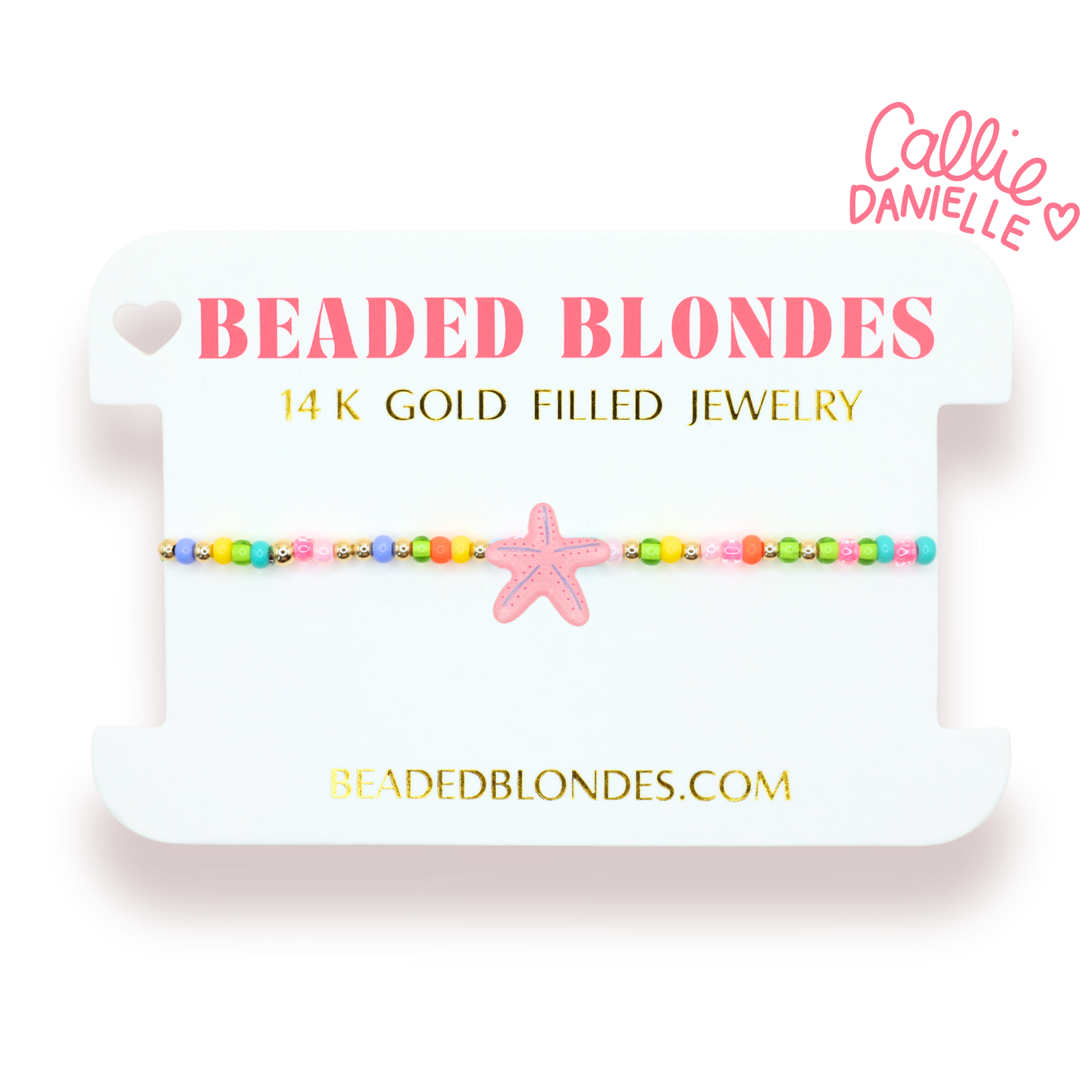 Pink Starfish Sprinkle BB X Callie Danielle