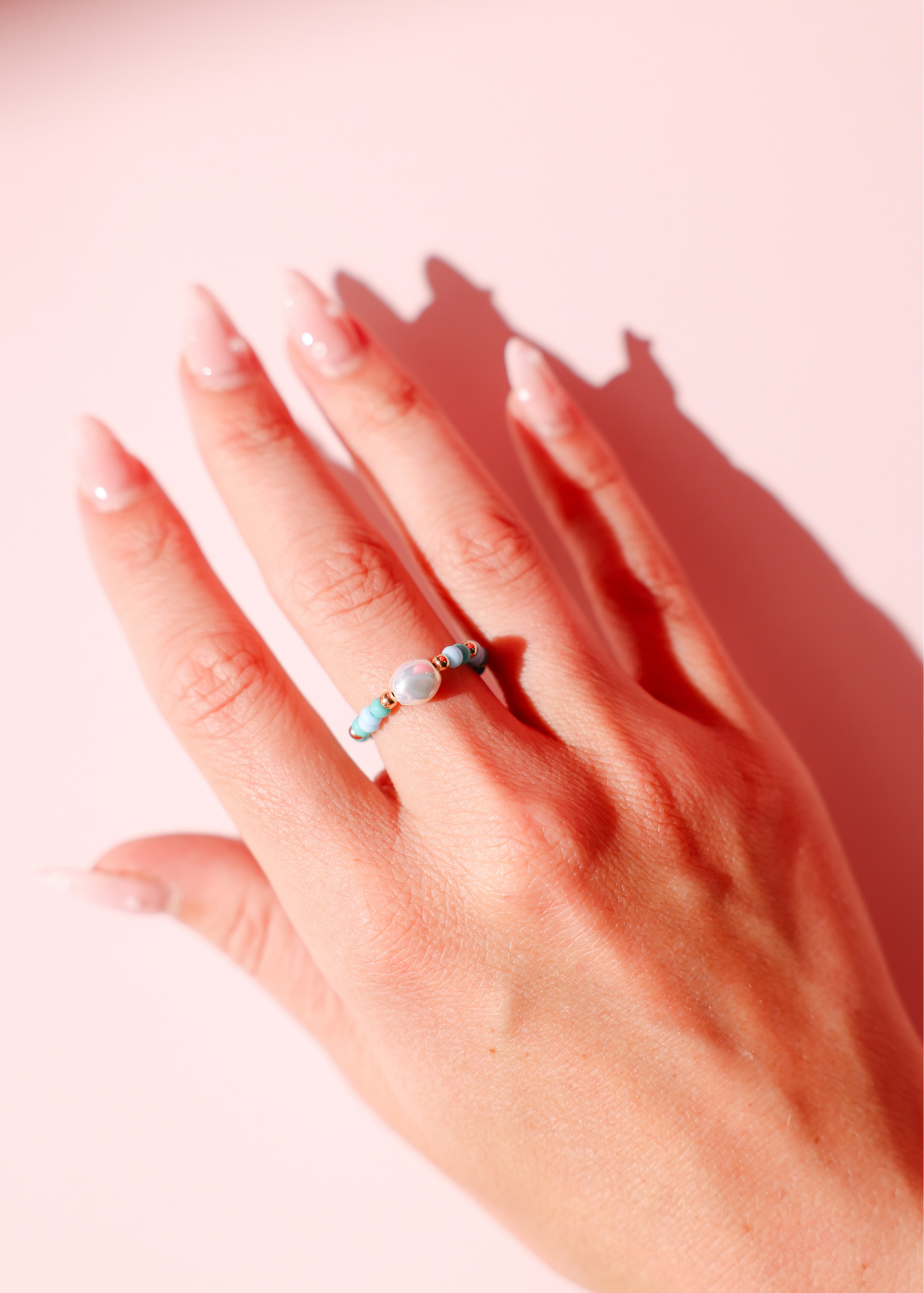 Poolside Sprinkle Pearl Ring