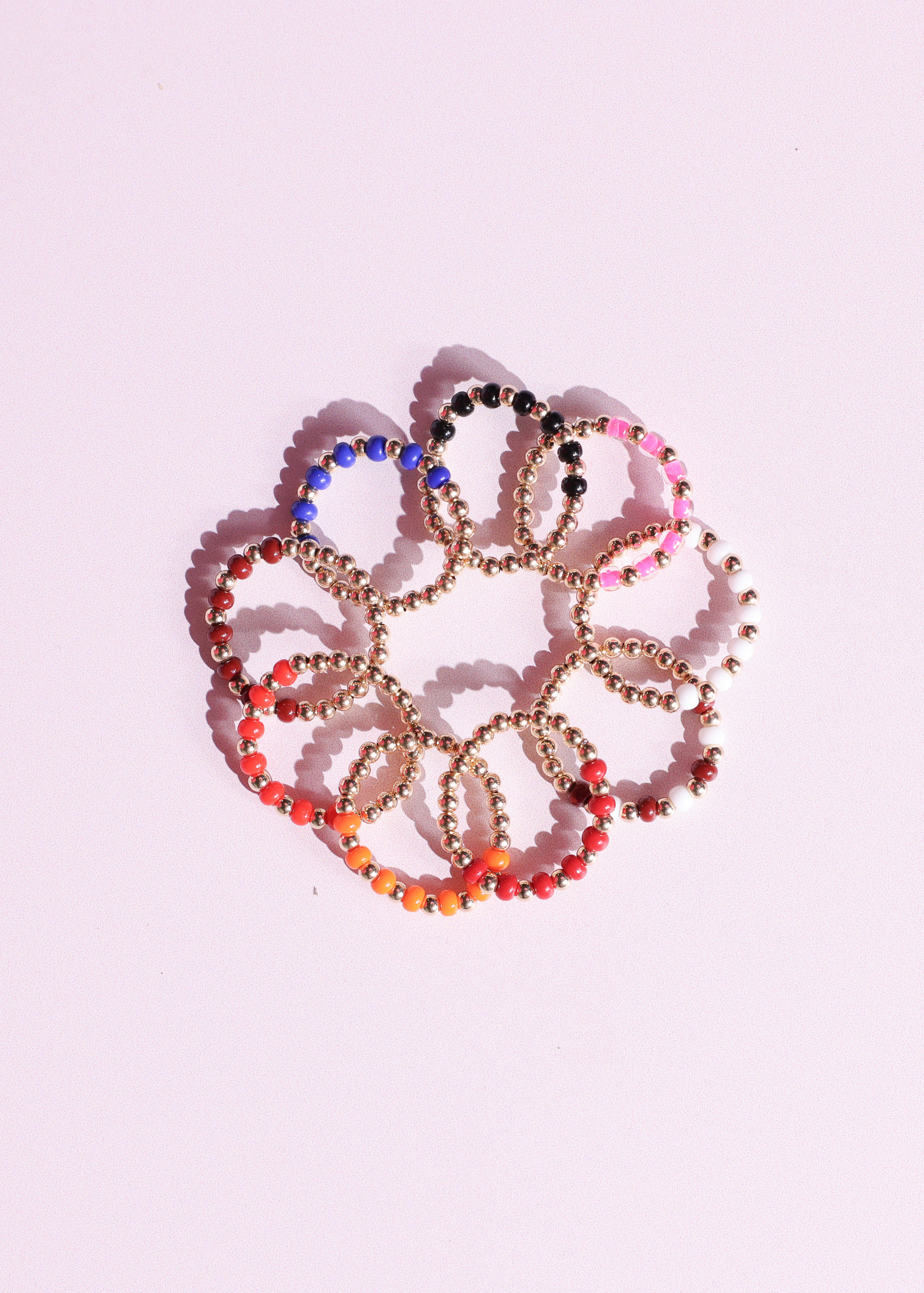 The Poppi Ring in Hot Pink