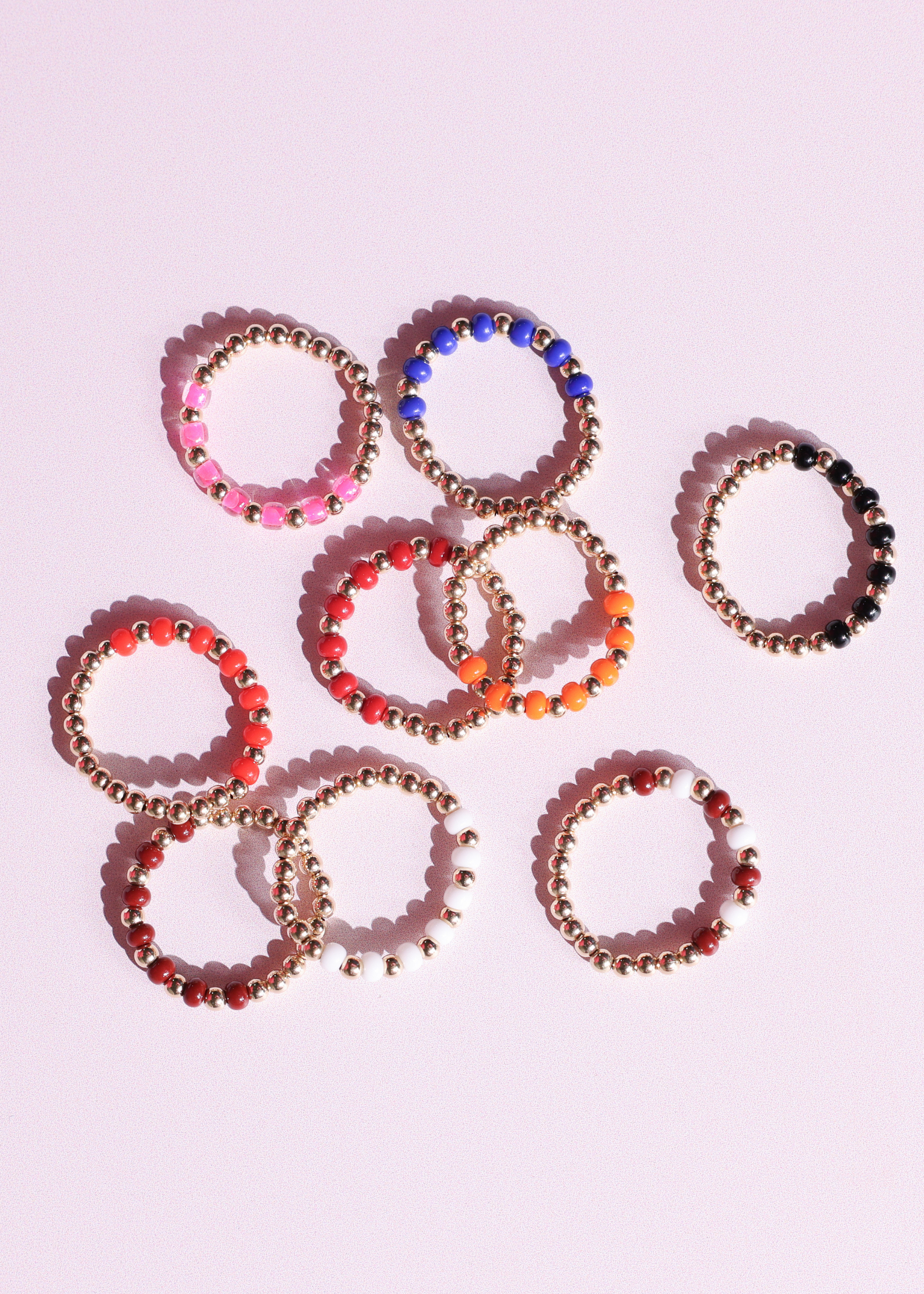 The Poppi Ring in Hot Pink