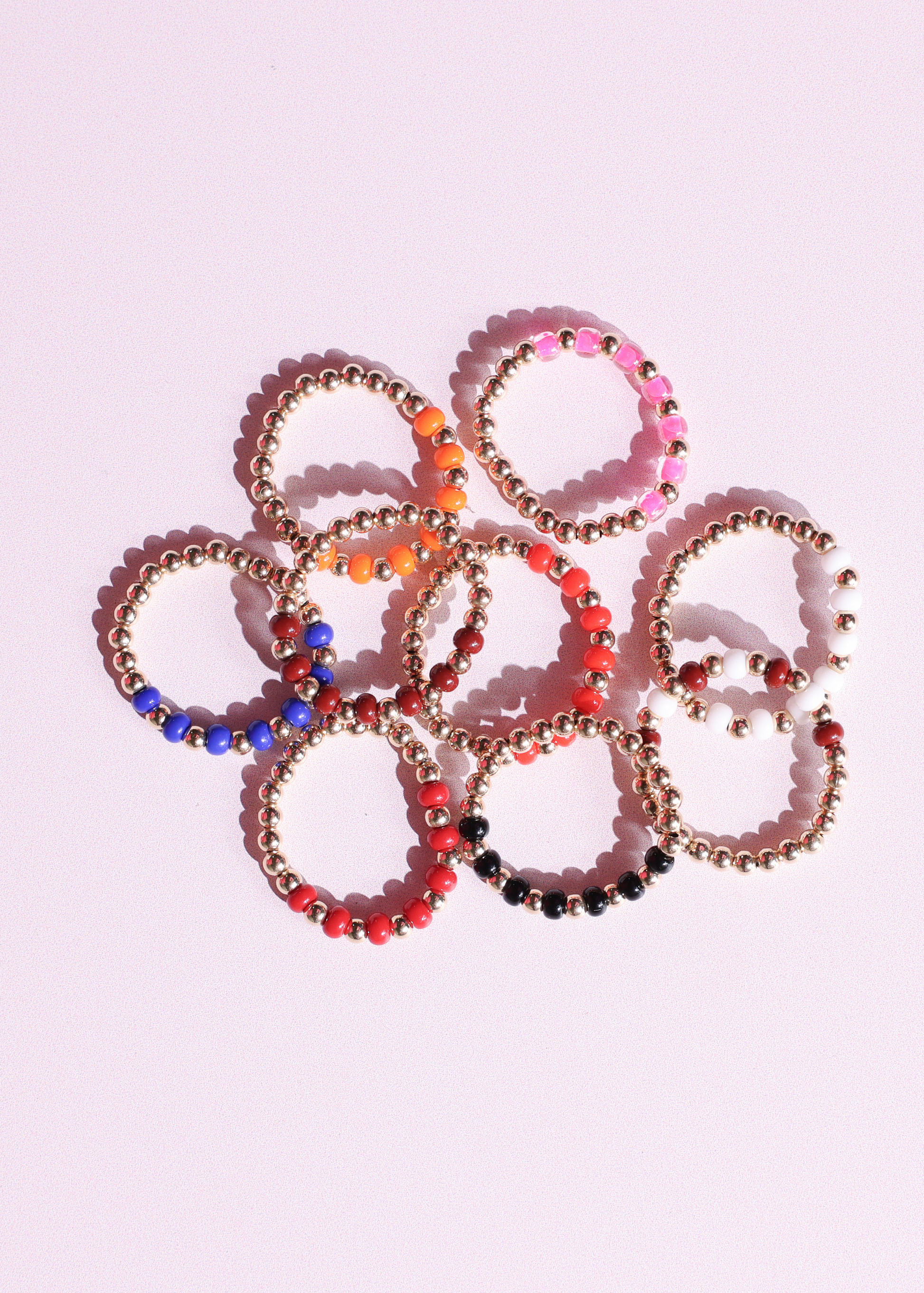 The Poppi Ring in Hot Pink