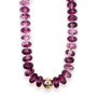 Dark Purple Gumball Necklace
