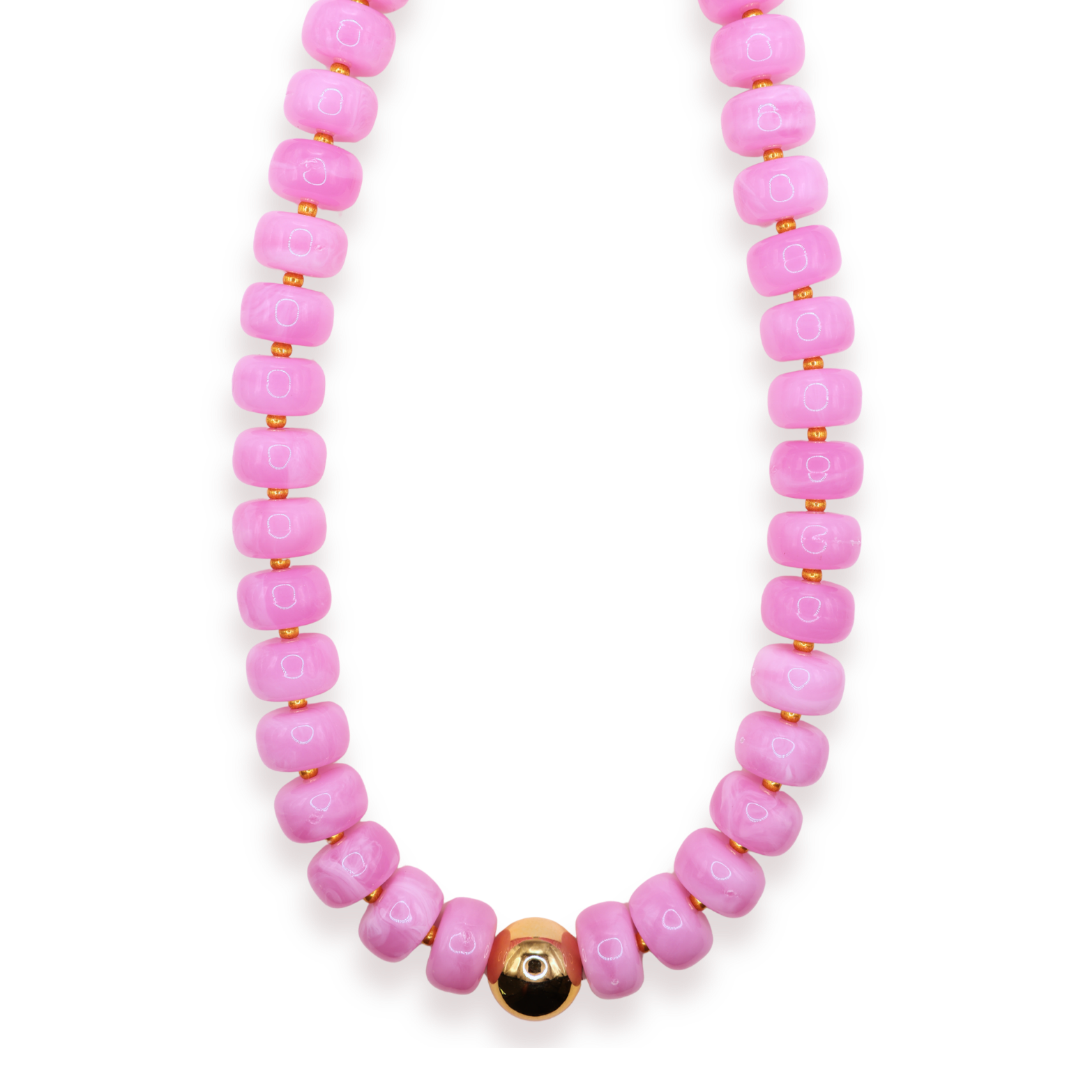Light Purple Gumball Necklace