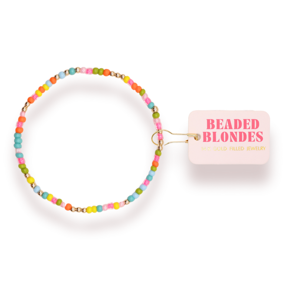 Rainbow Sprinkle Bracelet Kids Size (Sale)