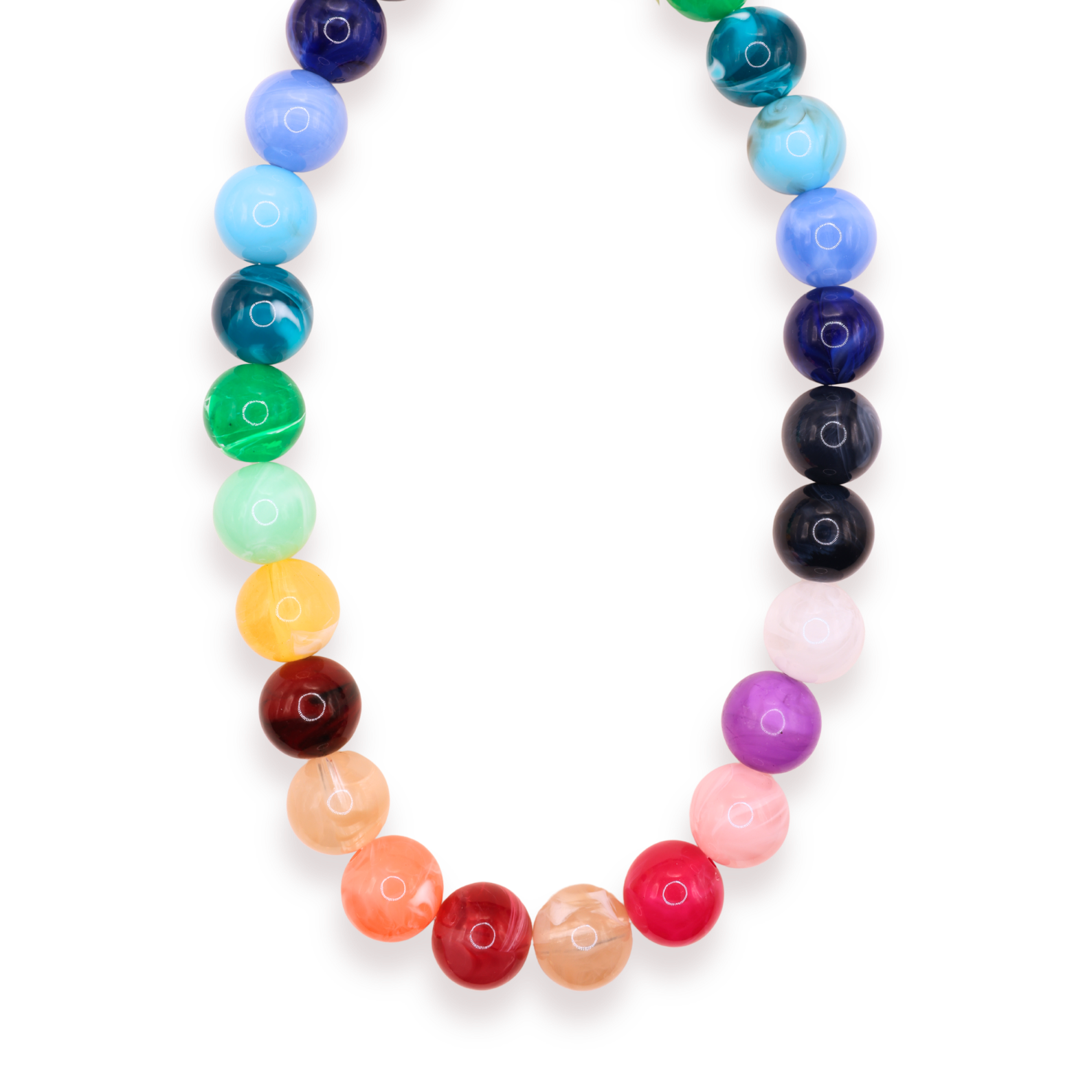 Rainbow Gumball Necklace