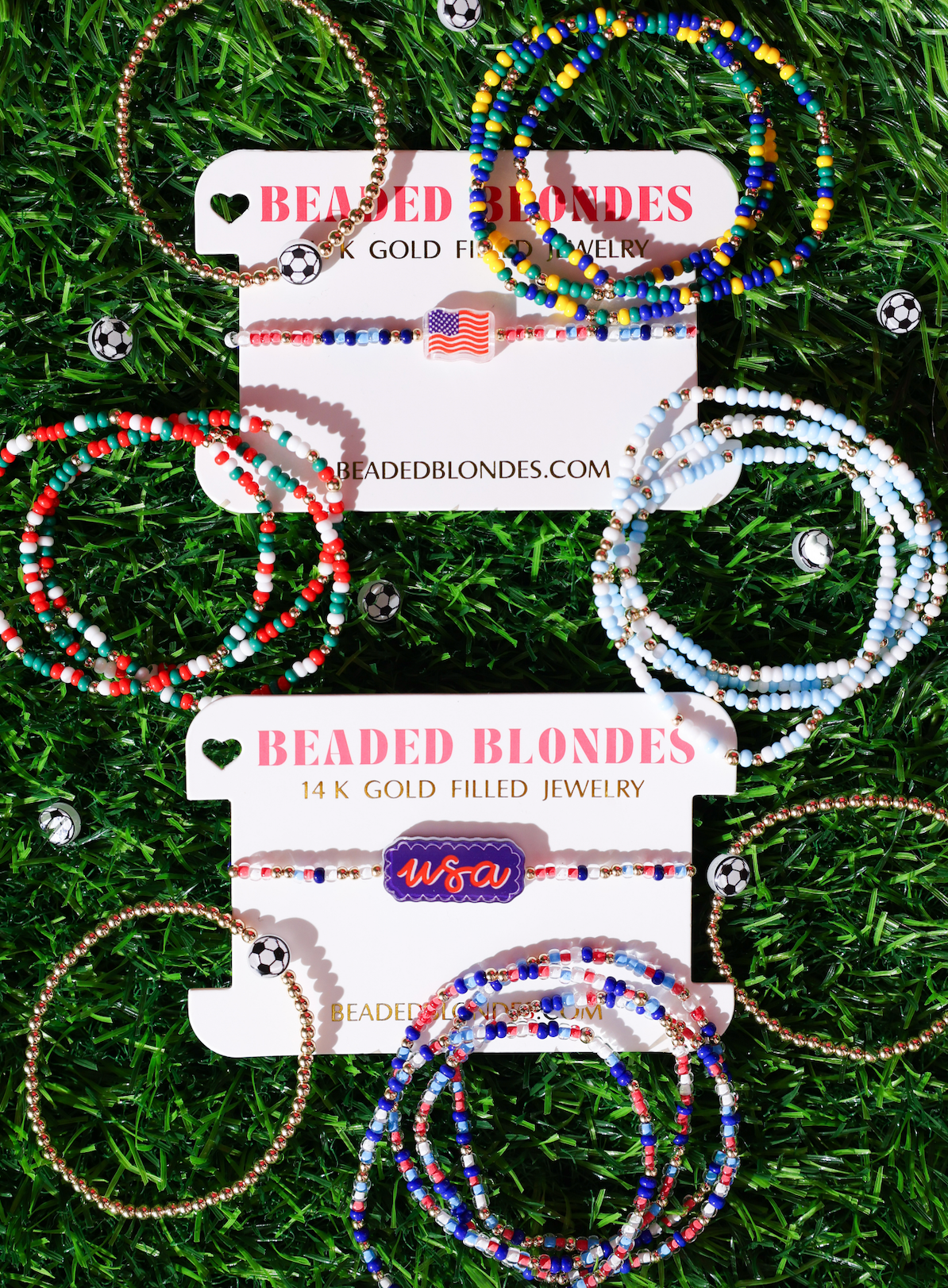 Brazil Color Sprinkle Bracelet