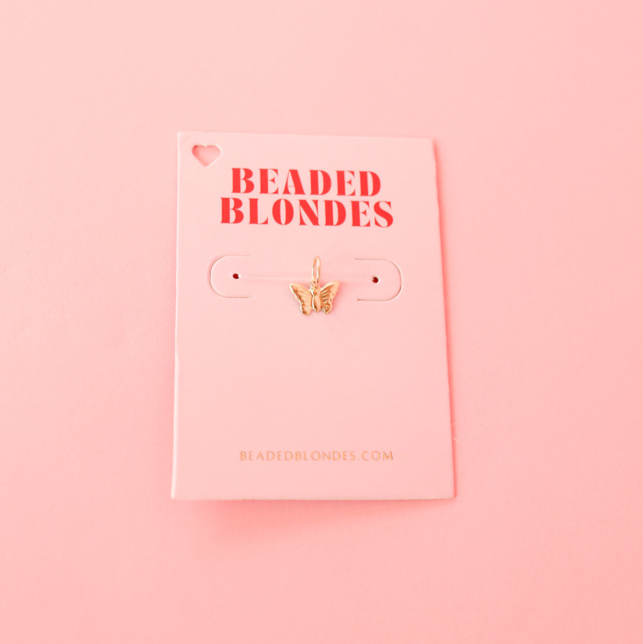 Butterfly Gold Charm Bracelet