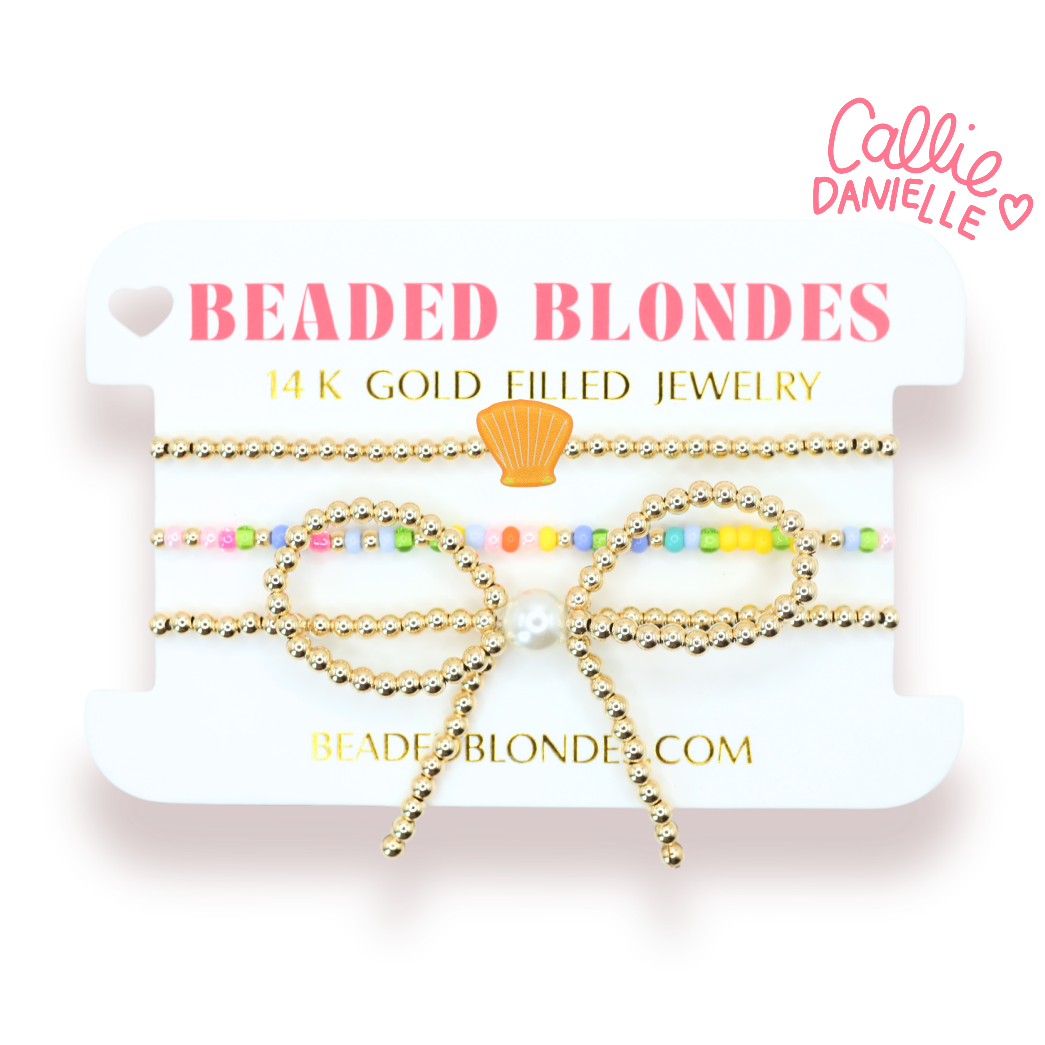 Orange Shell BB X Callie Danielle (Set of 3)