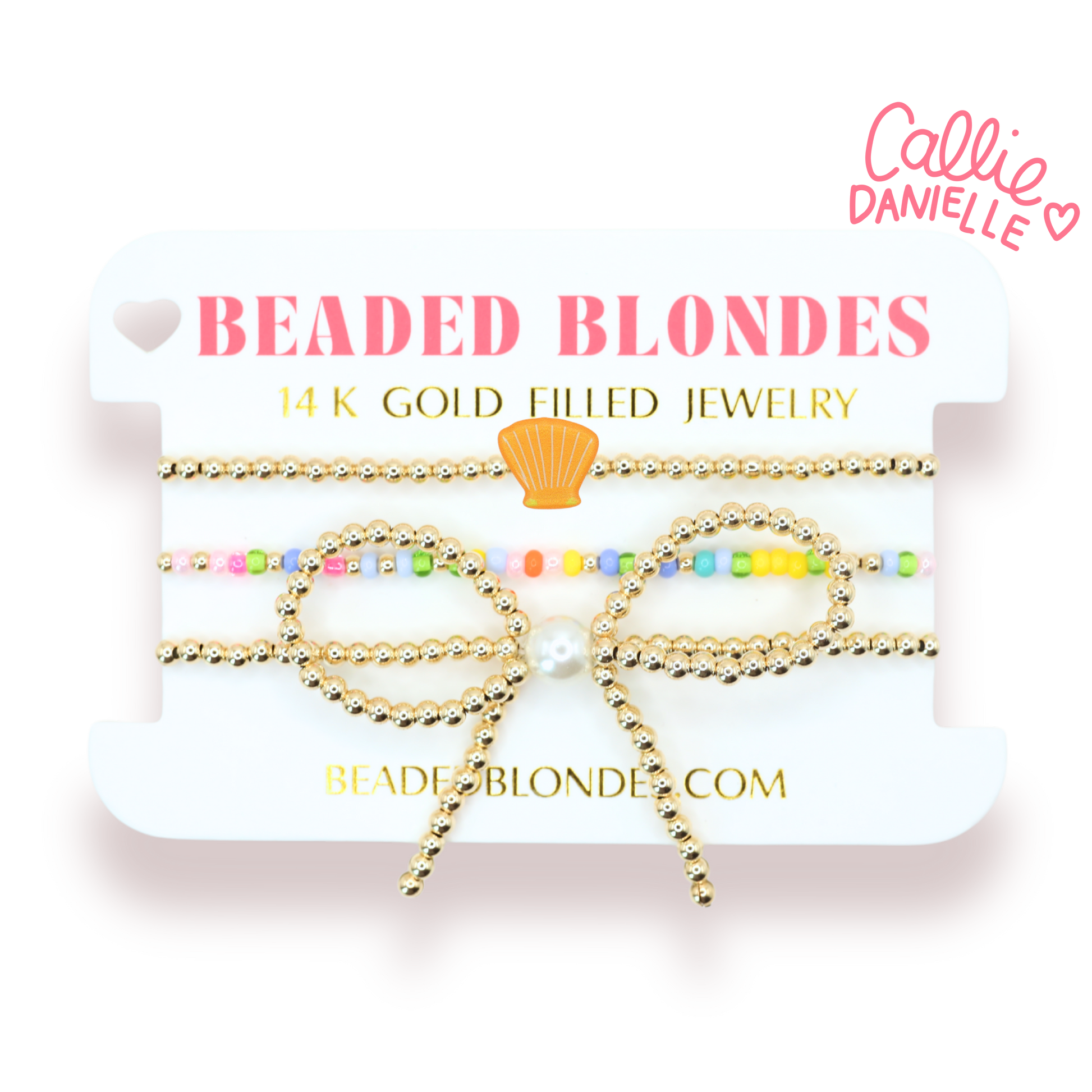 Orange Shell BB X Callie Danielle (Set of 3)