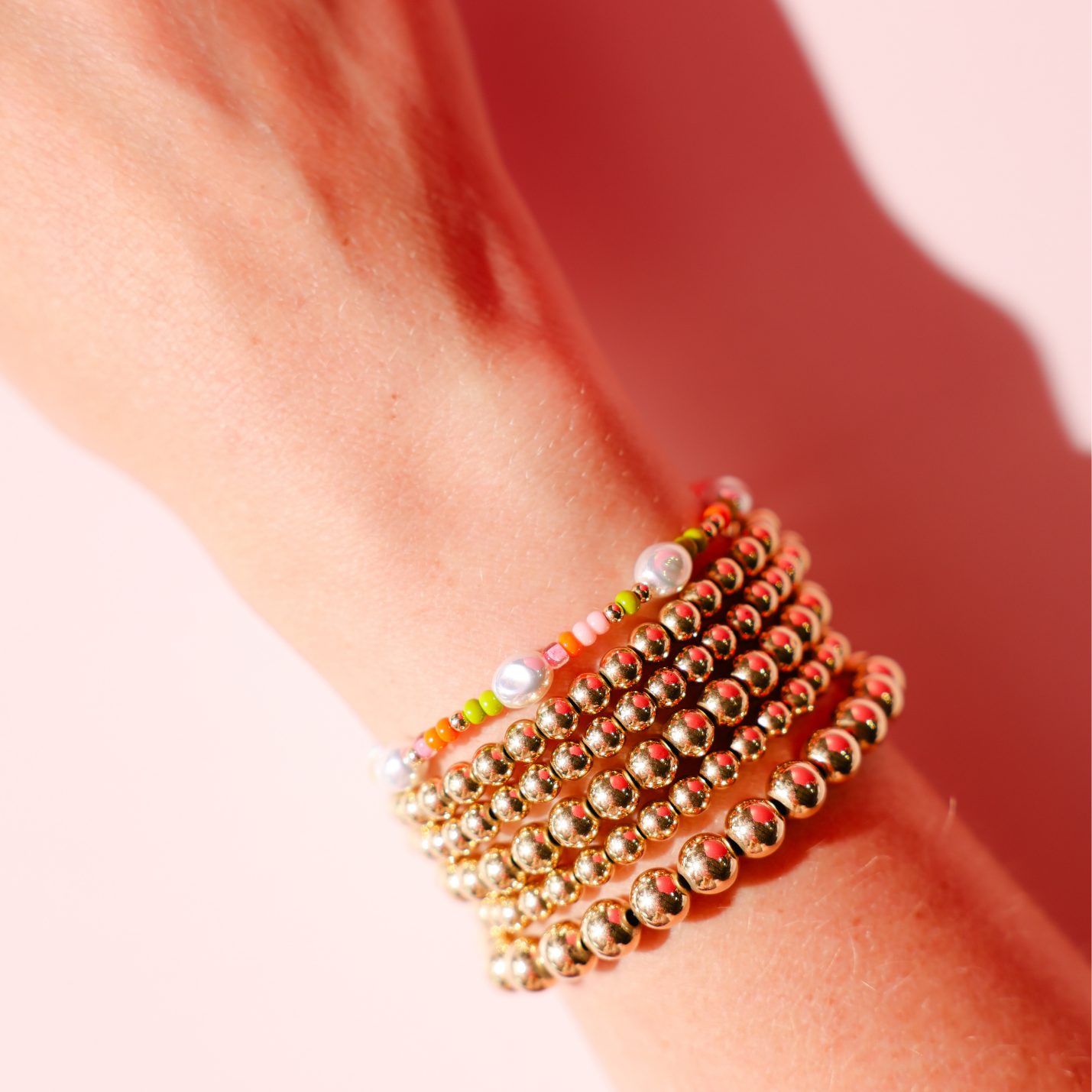 Sherbet Sprinkle Pearl Bracelet