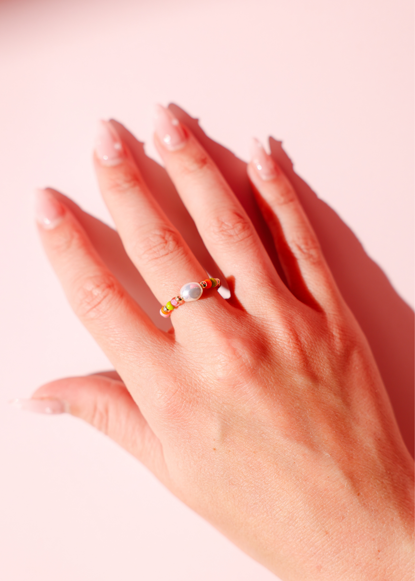 Sherbet Sprinkle Pearl Ring