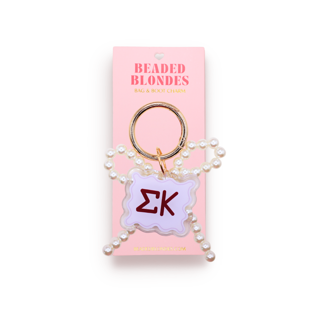Sigma Kappa Bag & Boot Charm