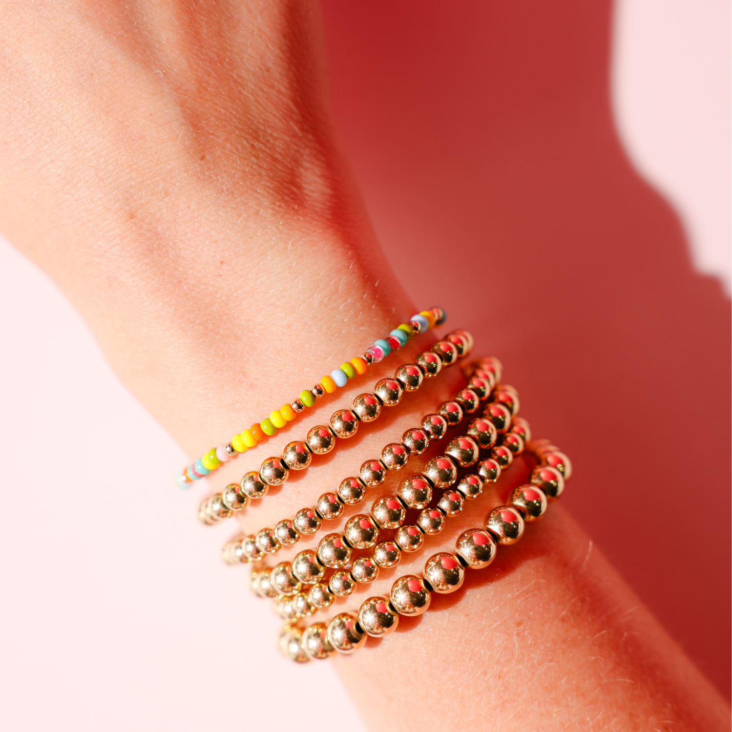 Snowcone Sprinkle Bracelet