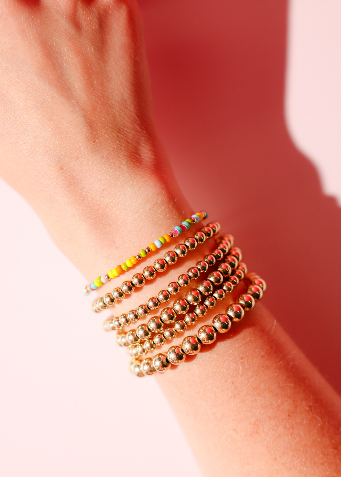 Snowcone Sprinkle Bracelet