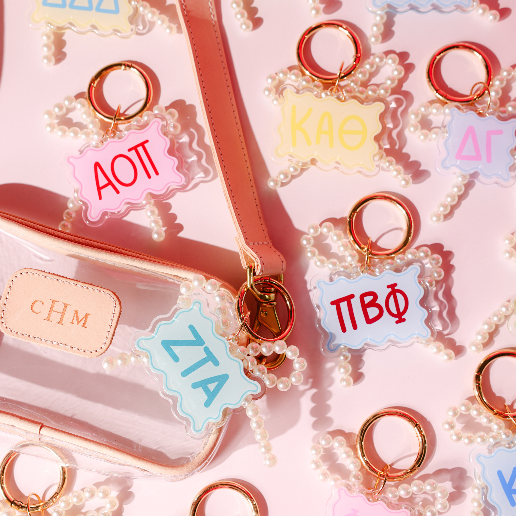 Alpha Delta Pi Bag & Boot Charm