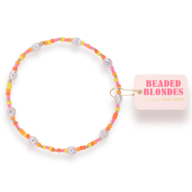 Sunkissed Sprinkle Pearl Anklet