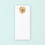 Golden Retriever Portrait Listpad