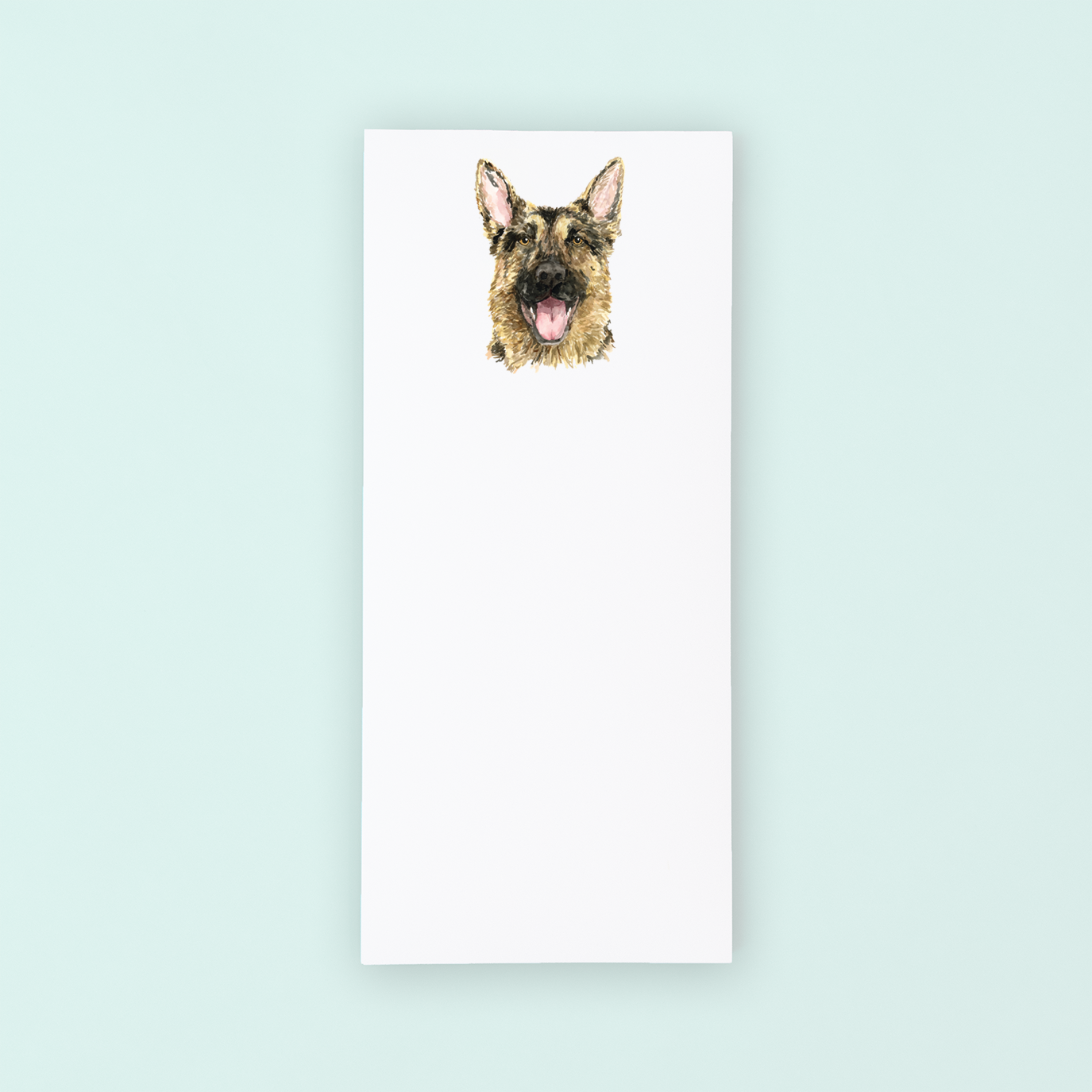 German Shepard Portrait Listpad
