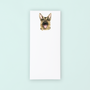 German Shepard Portrait Listpad