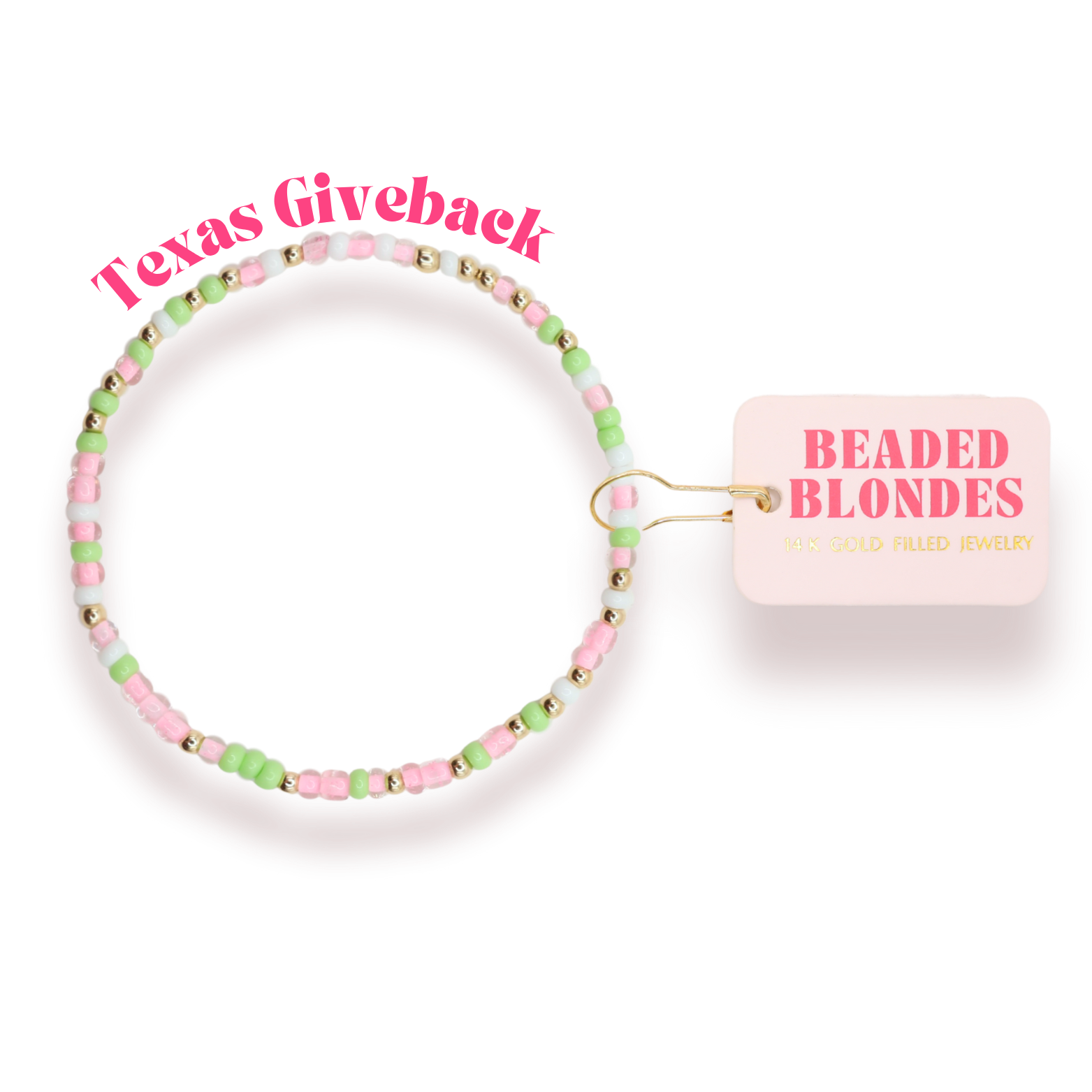 Texas Strong Sprinkle Bracelet