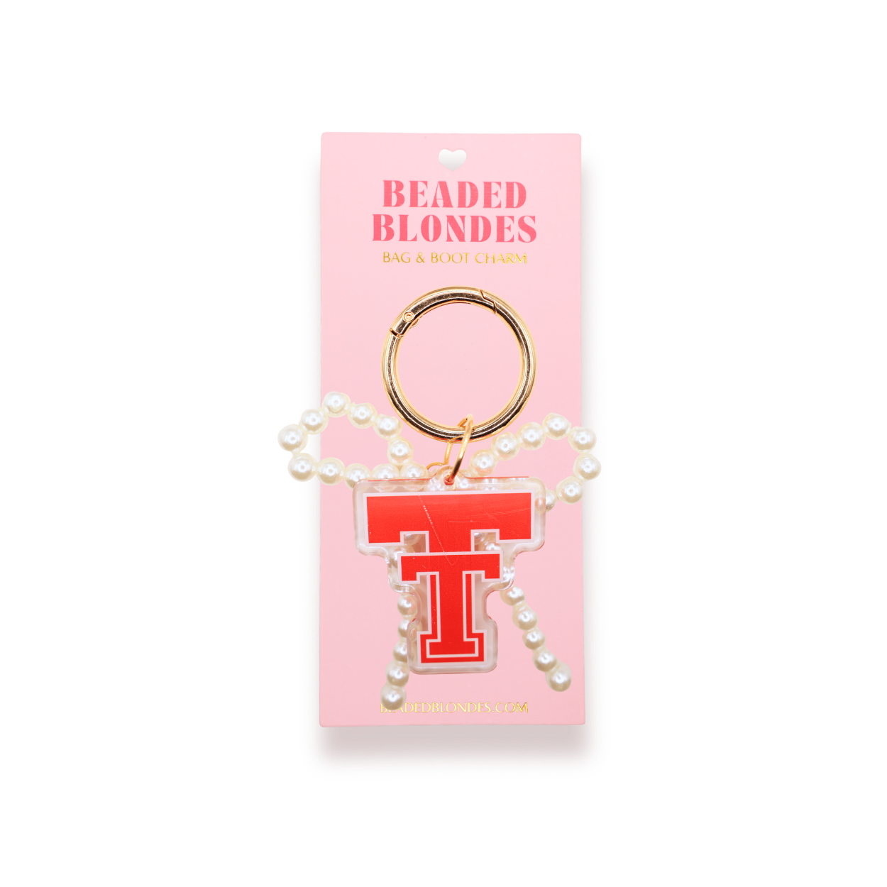 Texas Tech Bag & Boot Charm