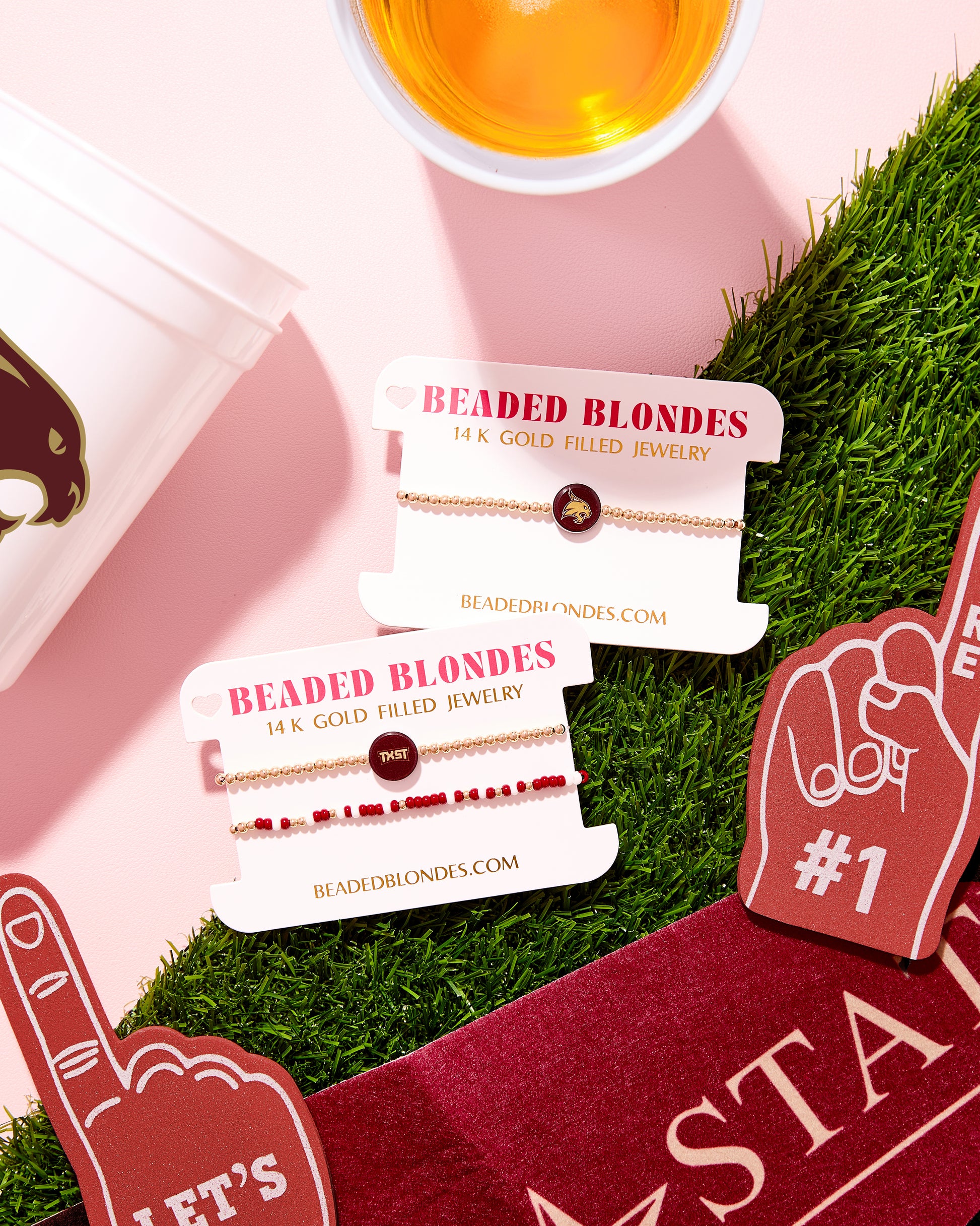 Texas State Logo Bracelet