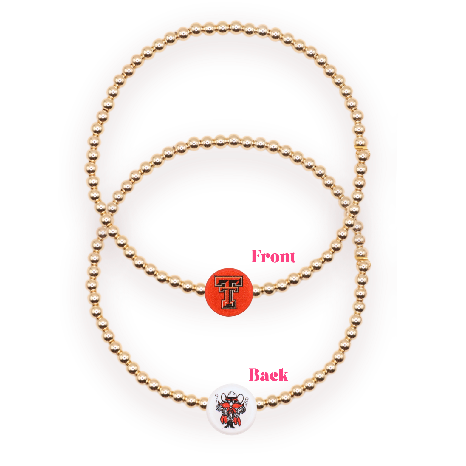 Texas Tech Logo Bracelet